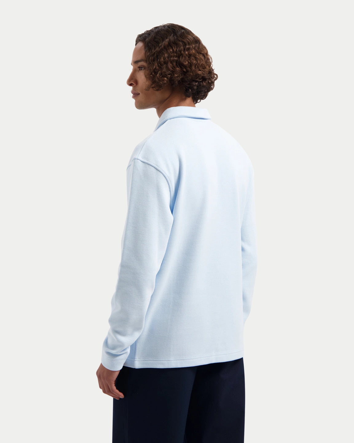 Law Of The Sea Erato Polo Sweat Nantucket Breeze - Stuen Store Tilburg | De beste herenkleding en -accessoires