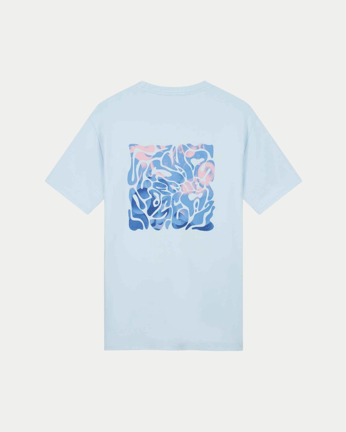 Law Of The Sea Fluid Artwork Tee Nantucket Bree — vloeibare graphic geeft een kleurrijk geheel T-shirts | Stuen Store Tilburg
