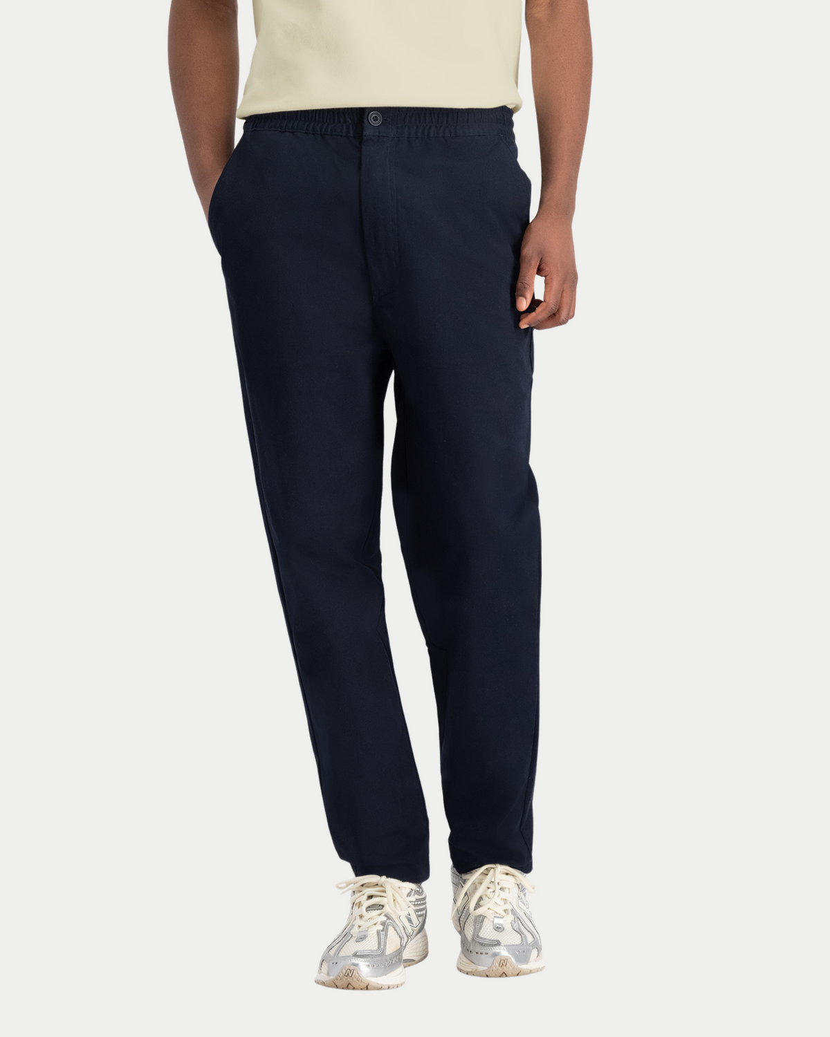 Law Of The Sea Fog Peach Cotton Twill Pants Sky Captain | Stuen Store Tilburg