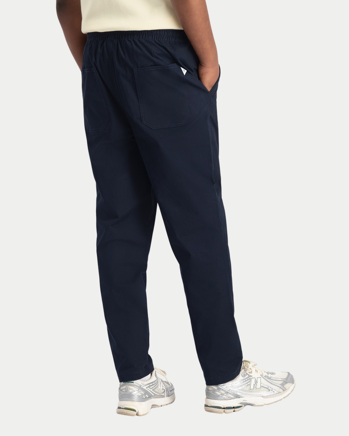 Law Of The Sea Fog Peach Cotton Twill Pants Sky Captain | Stuen Store Tilburg