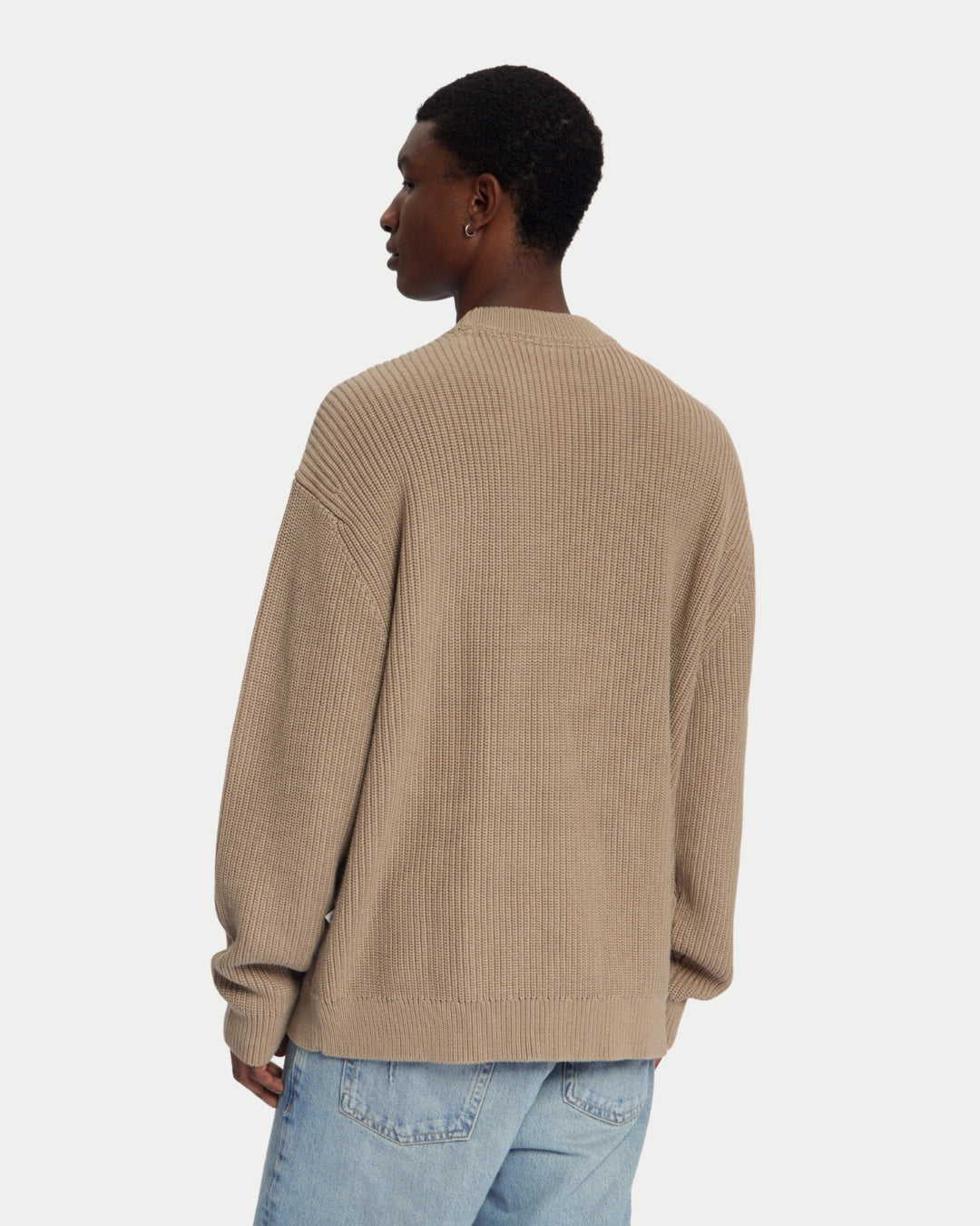 Law Of The Sea Varuna Knitted Sweater Greige, Bruine sweater | Stuen Store Tilburg