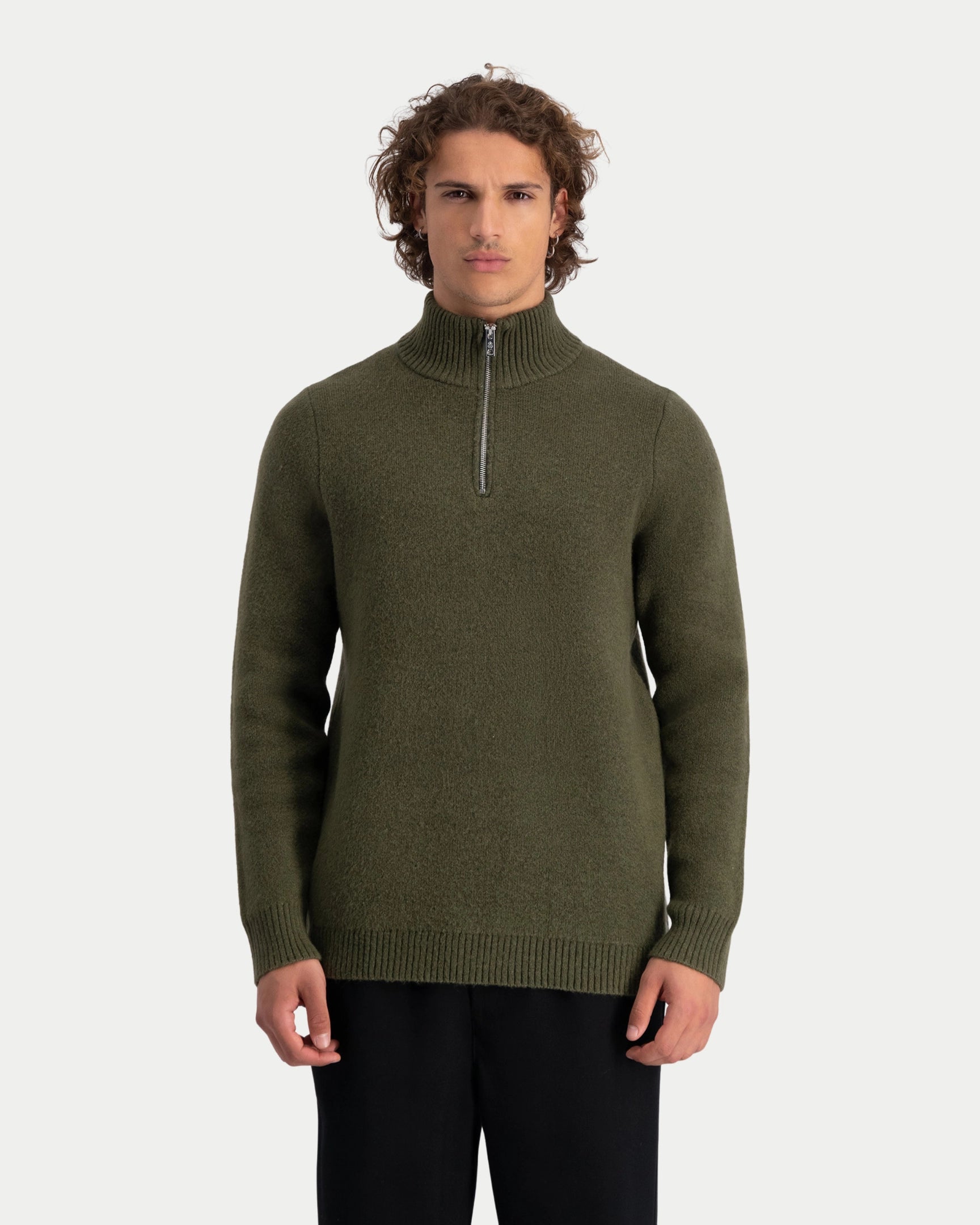 Lamar Half Zip Tea Leaf