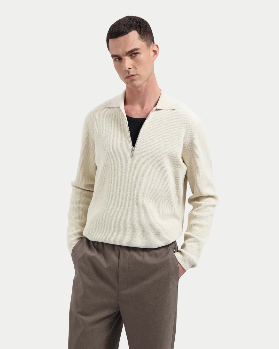 Lapetus Half Zip Parchement