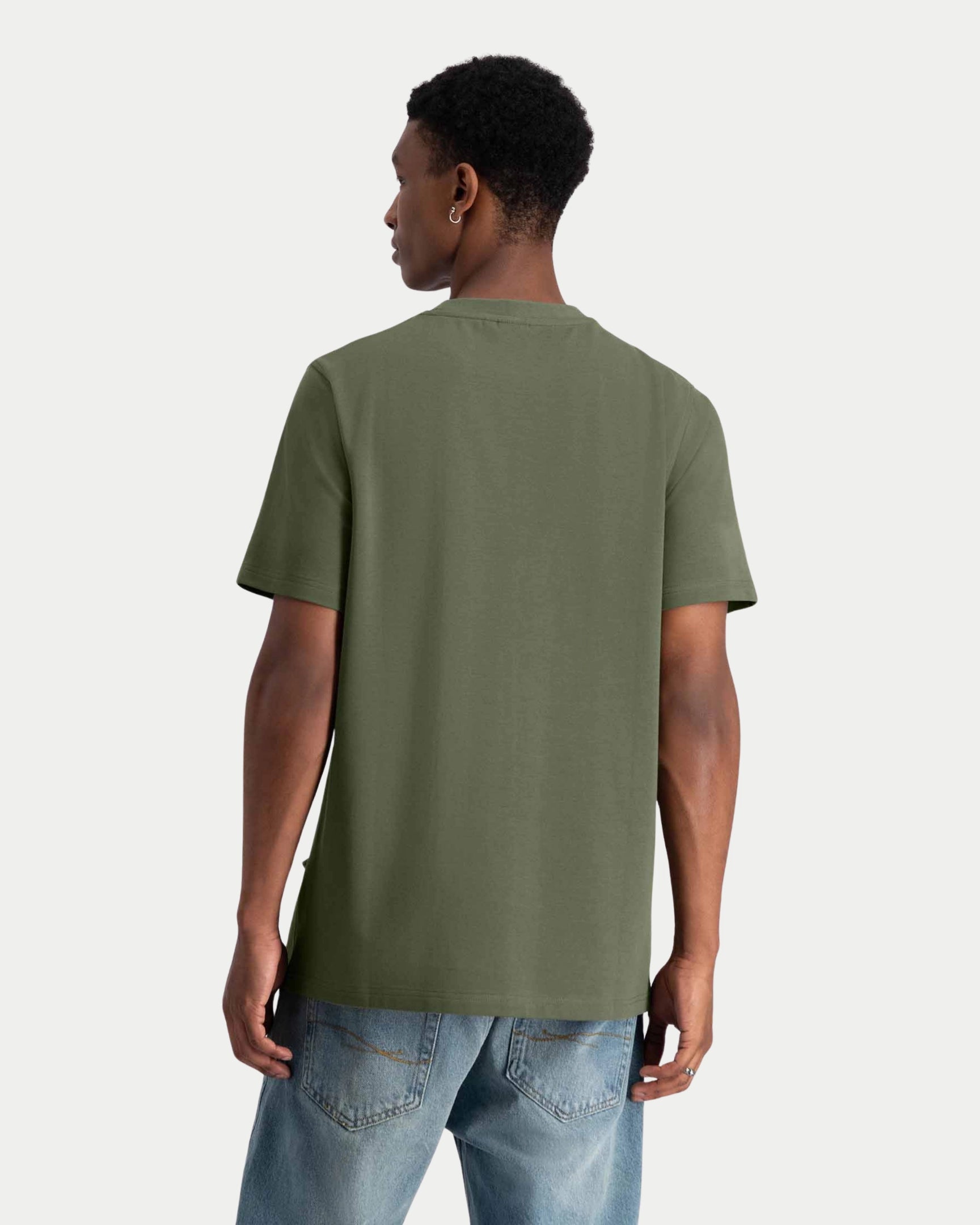 Logo Tee Tea Leaf Green