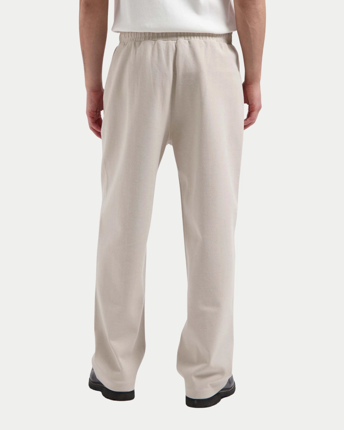 Navar Ribbed Sweat Pants Almond Milk