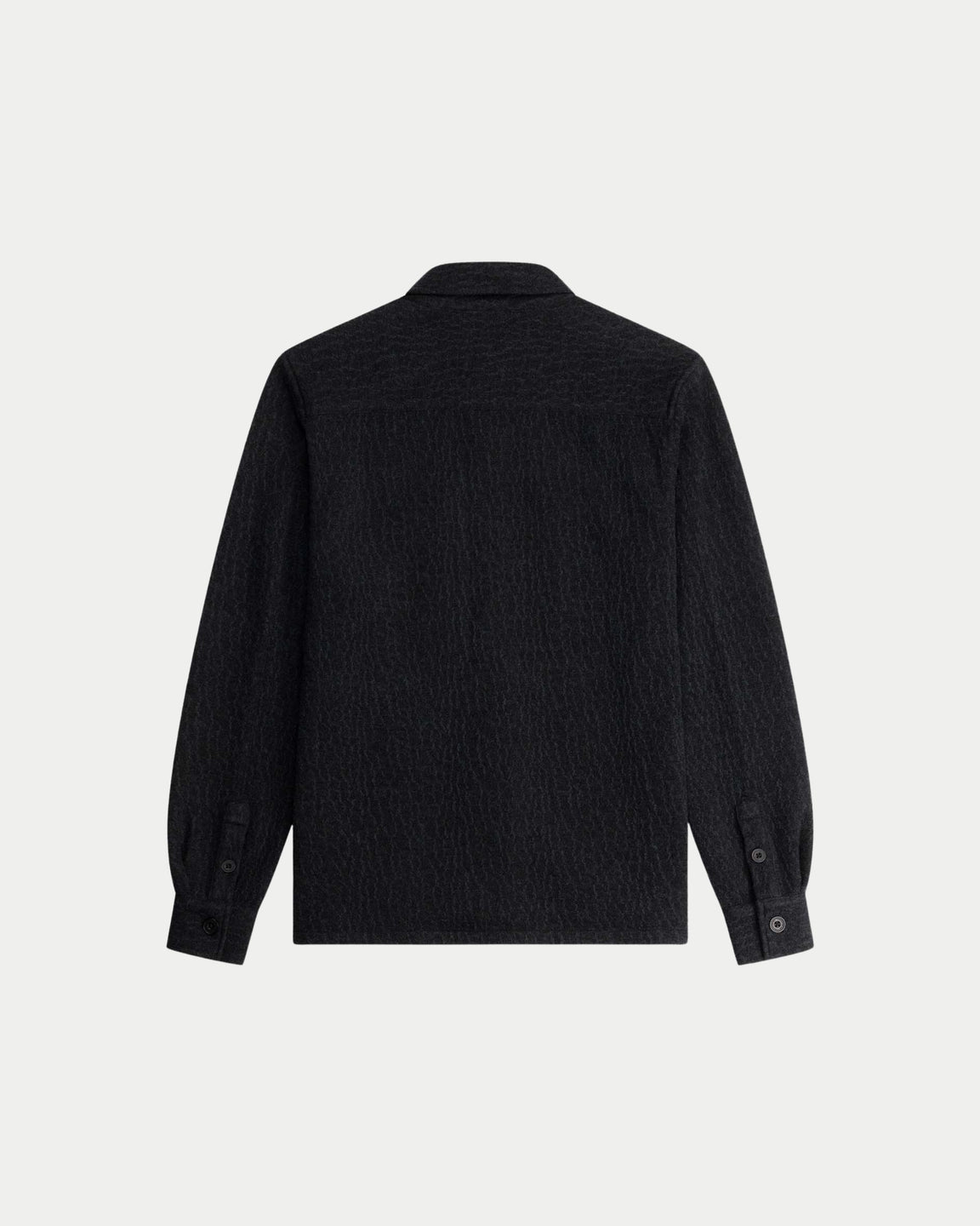 Omnia Technical Wool Blend Shirt Pine Green