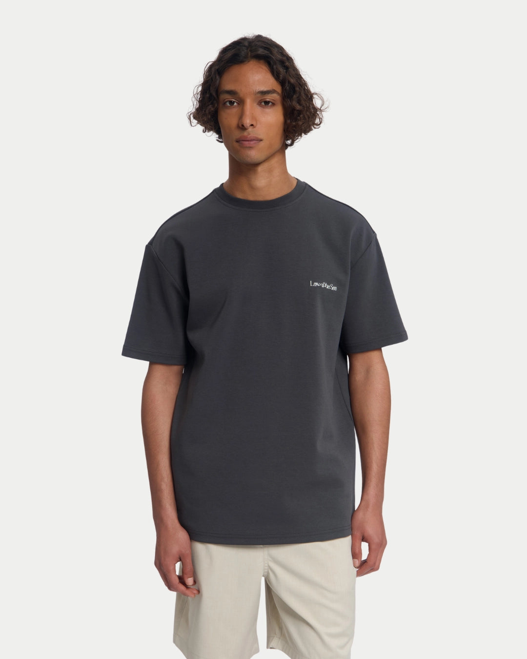 Law Of The Sea Palm Sway Artwork T-shirt Phantom Black - Stuen Store Tilburg | De beste herenkleding en -accessoires in Tilburg
