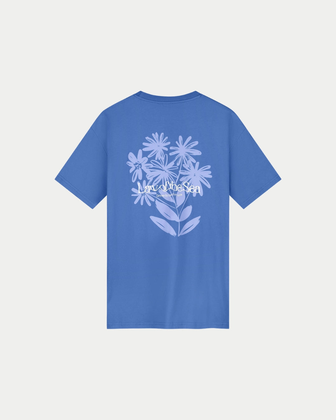 Law Of The Sea Petals Artwork T-shirt Dutch Blue - Stuen Store Tilburg | De beste herenkleding en -accessoires in Tilburg