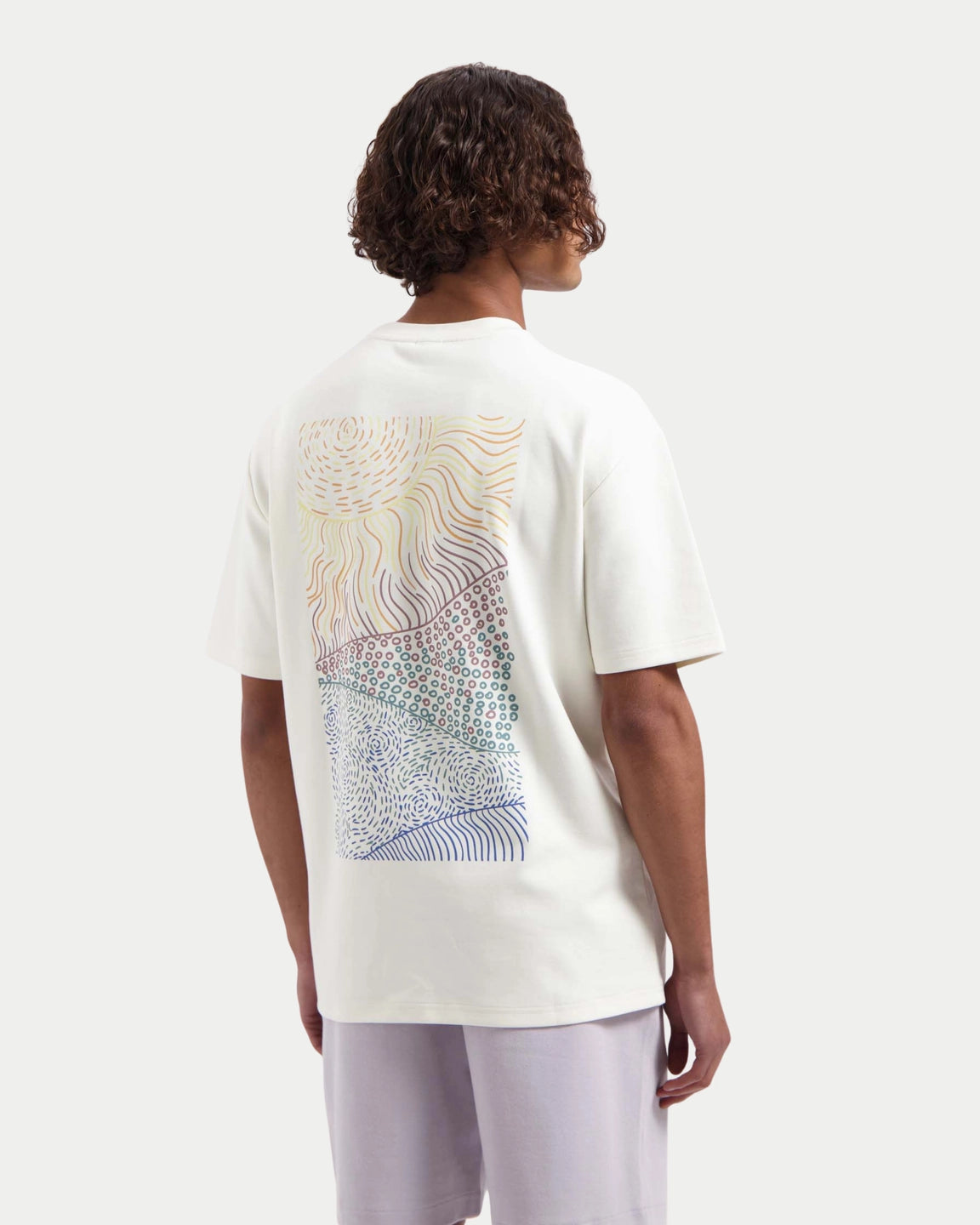 Law Of The Sea Salt Flats Artwork T-Shirt Snow White - Stuen Store Tilburg | De beste herenkleding en -accessoires