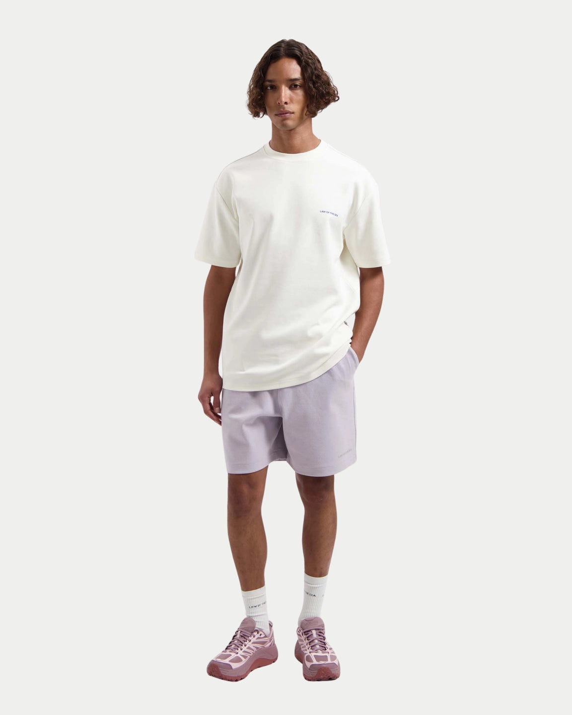 Law Of The Sea Salt Flats Artwork T-Shirt Snow White - Stuen Store Tilburg | De beste herenkleding en -accessoires