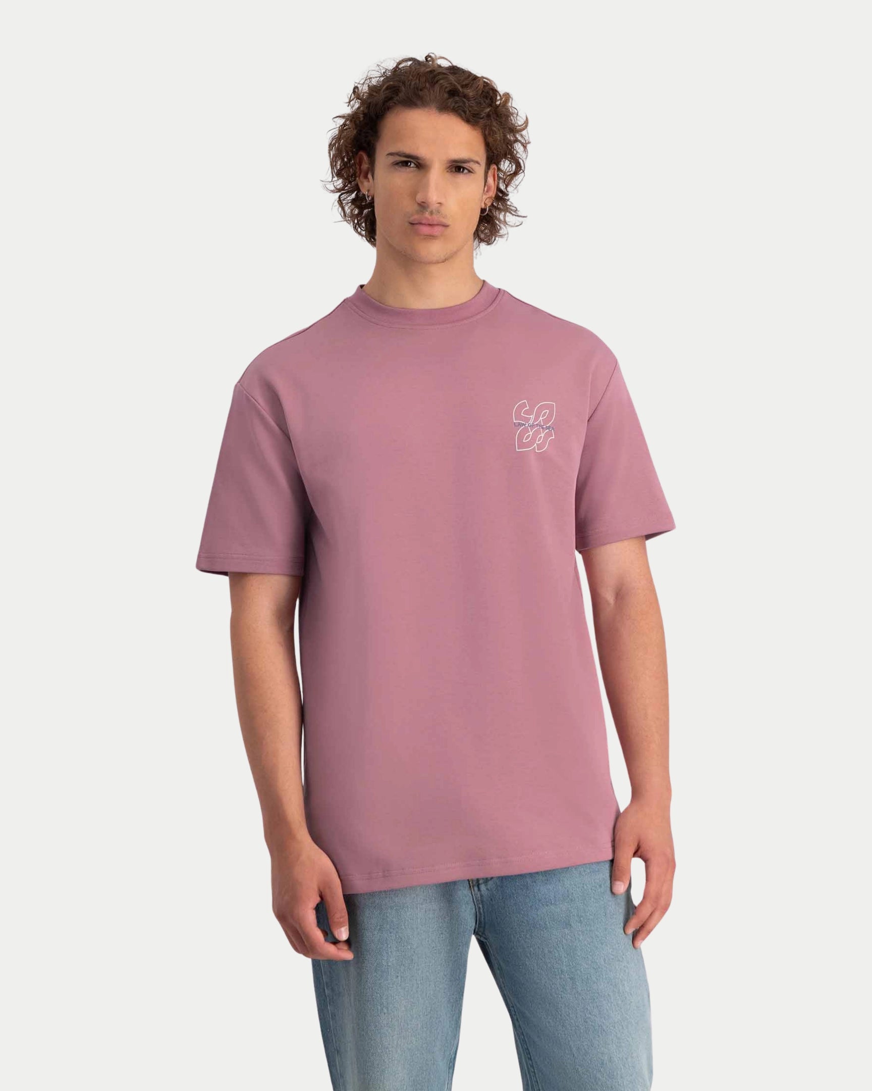 Seismic Artwork Tee Nostalgia Rose