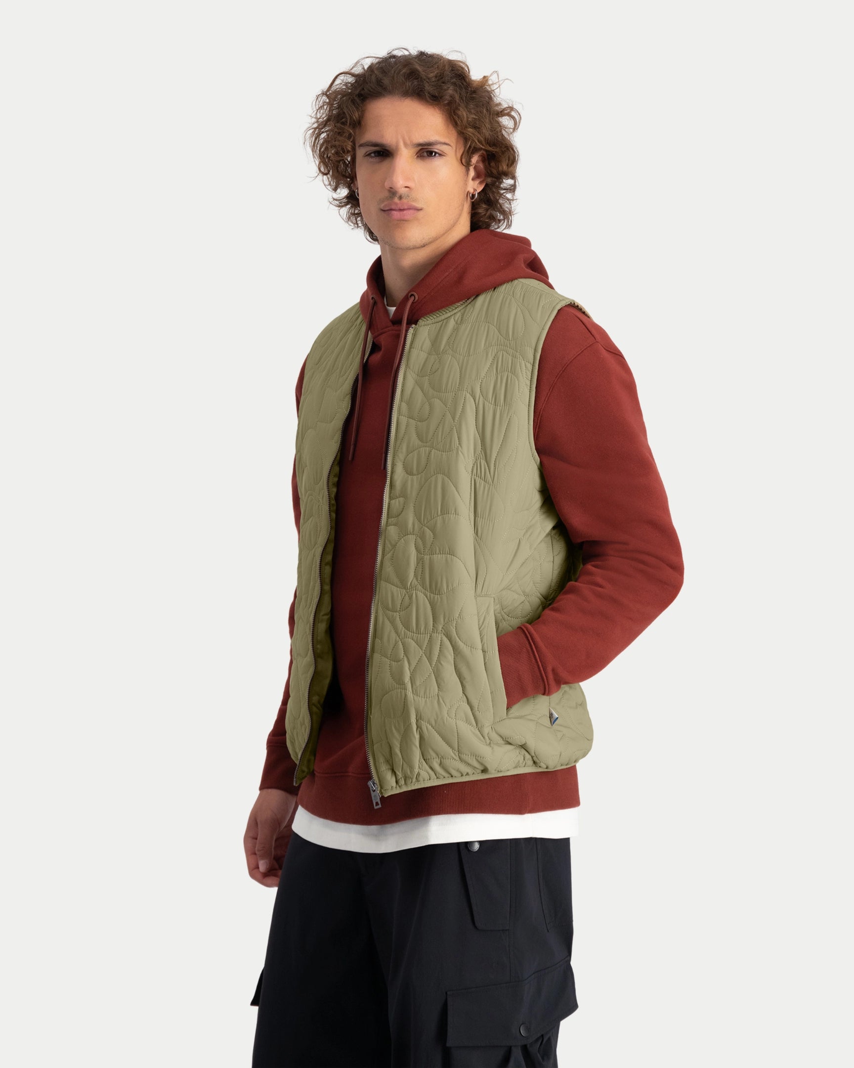 Poederbaas Bodywarmer Khaki