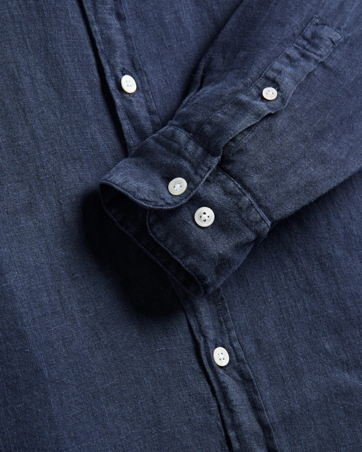 Portuguese Flannel Linen Navy - Stuen Store Tilburg | De beste herenkleding en -accessoires in Tilburg
