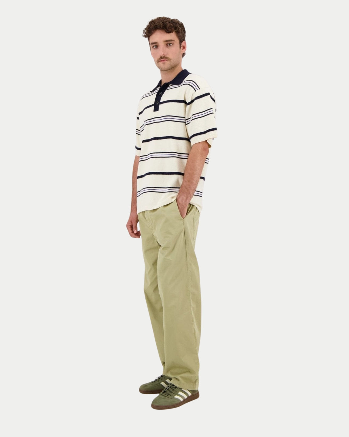 Castart Lundy Knitwear Polo Ecru - Stuen Store Tilburg | De beste herenkleding en -accessoires