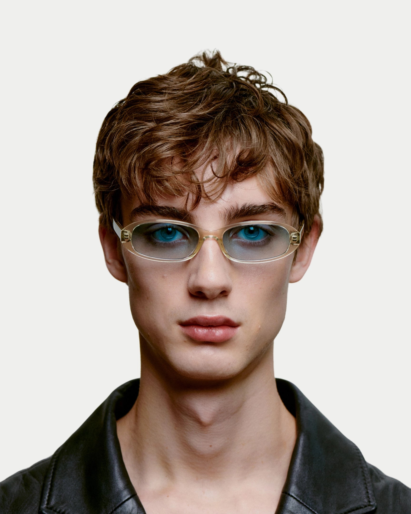 Macy Ecru Transparent