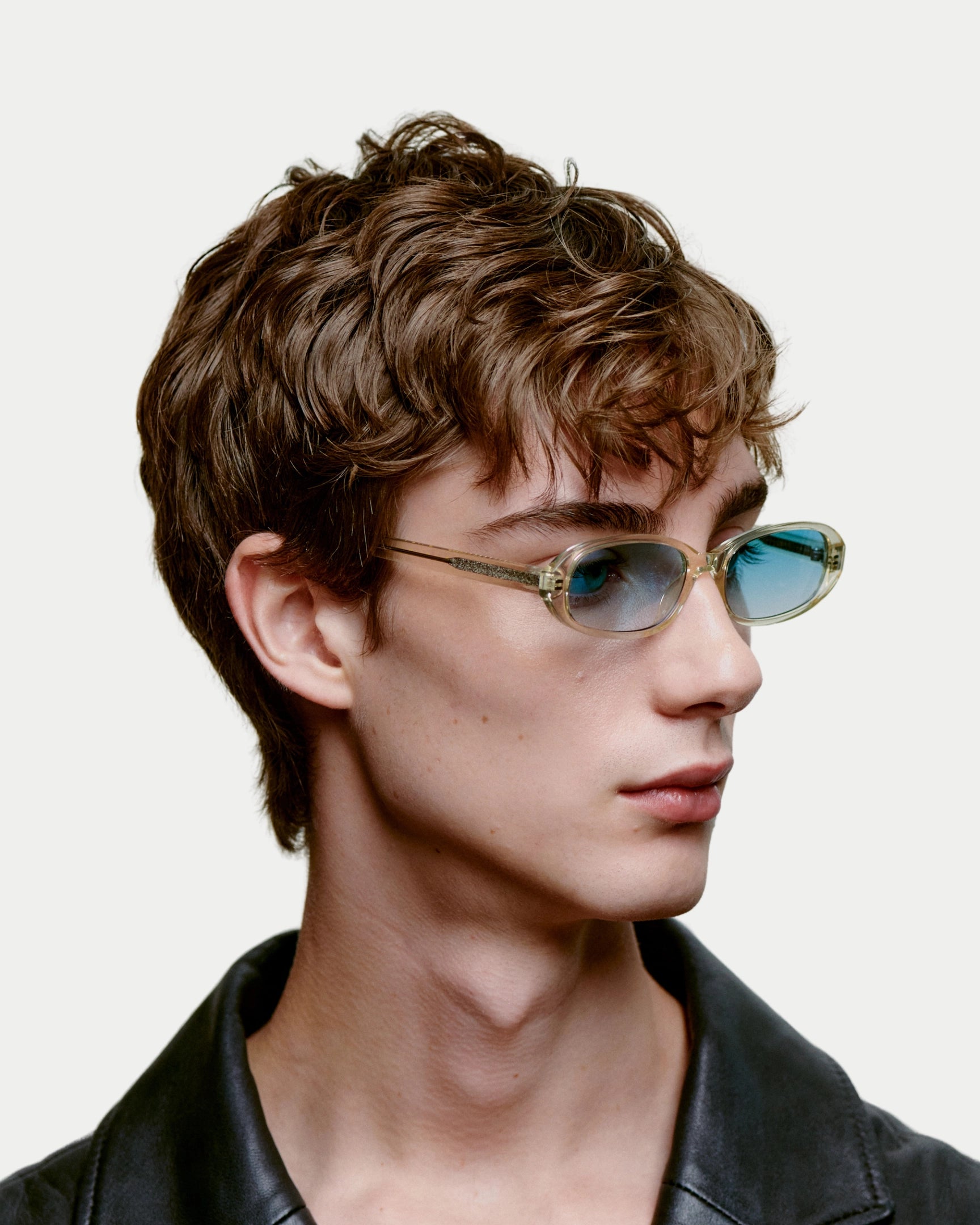 Macy Ecru Transparent