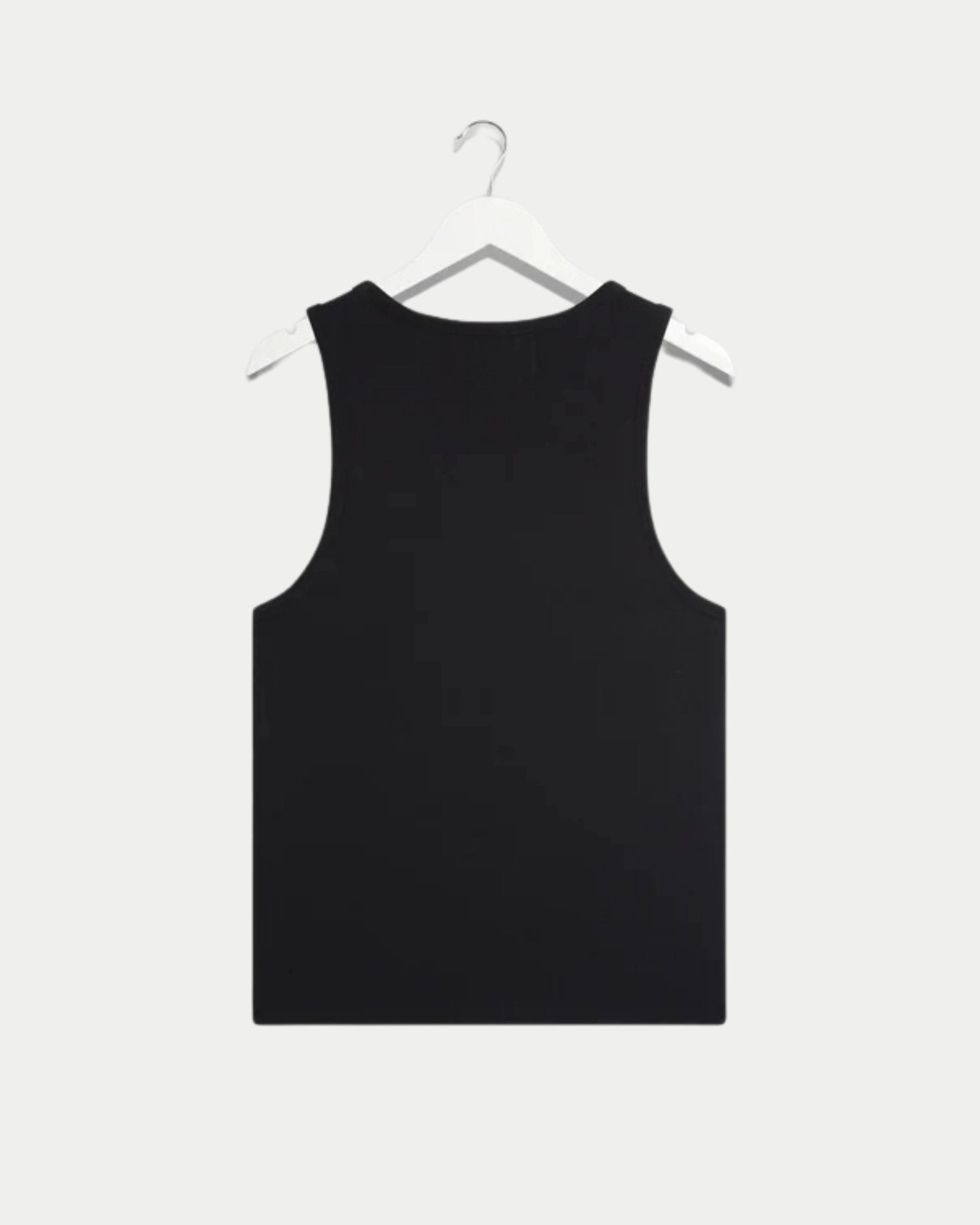 Montague Vest Rib Black