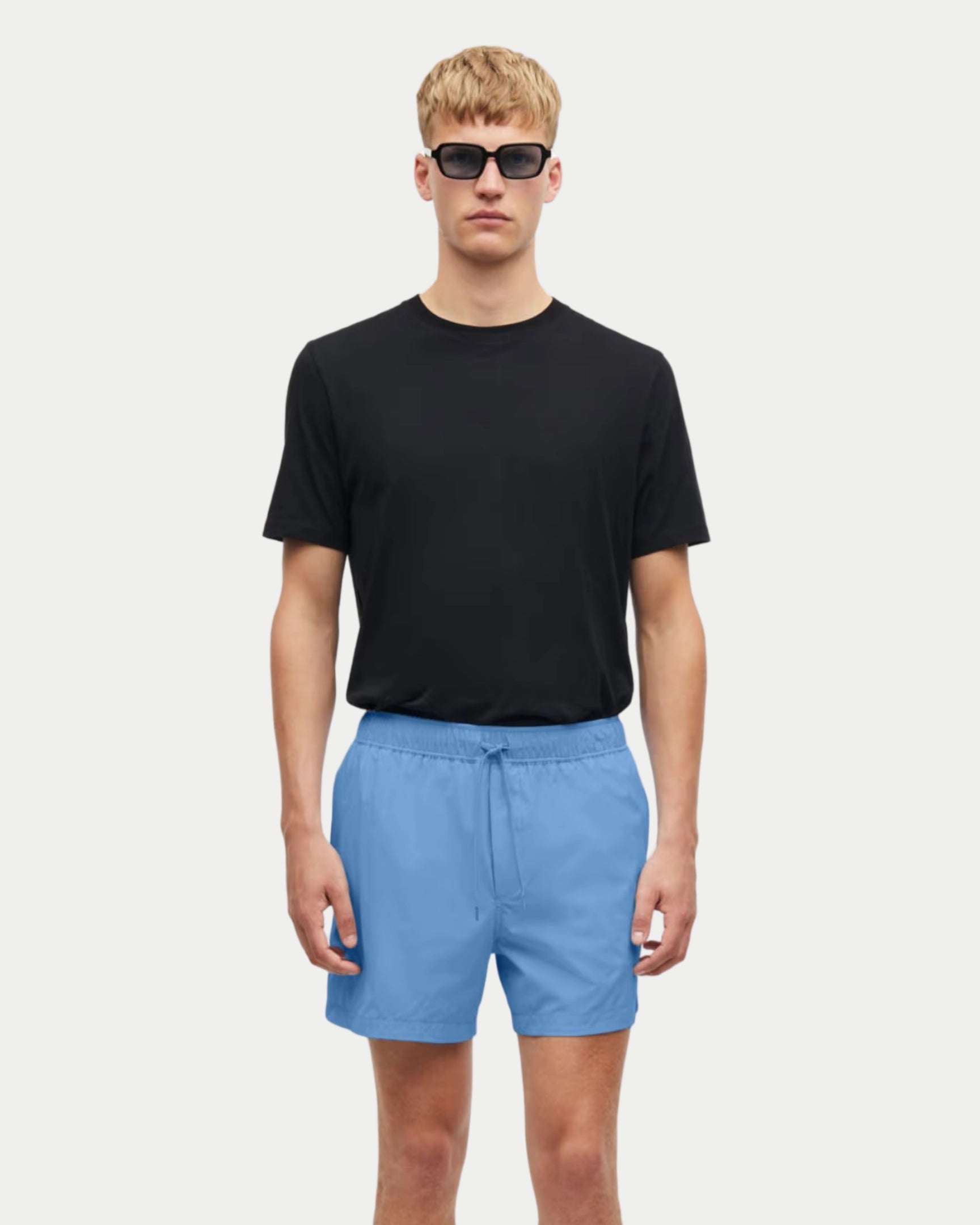 Moses Swim Short Blue Jasper