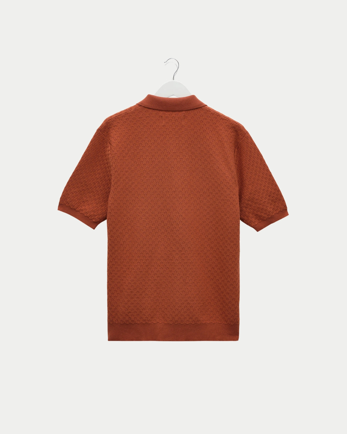 Wax London Naples Polo Retro Diamond Rust - Stuen Store Tilburg | De beste herenkleding en -accessoires