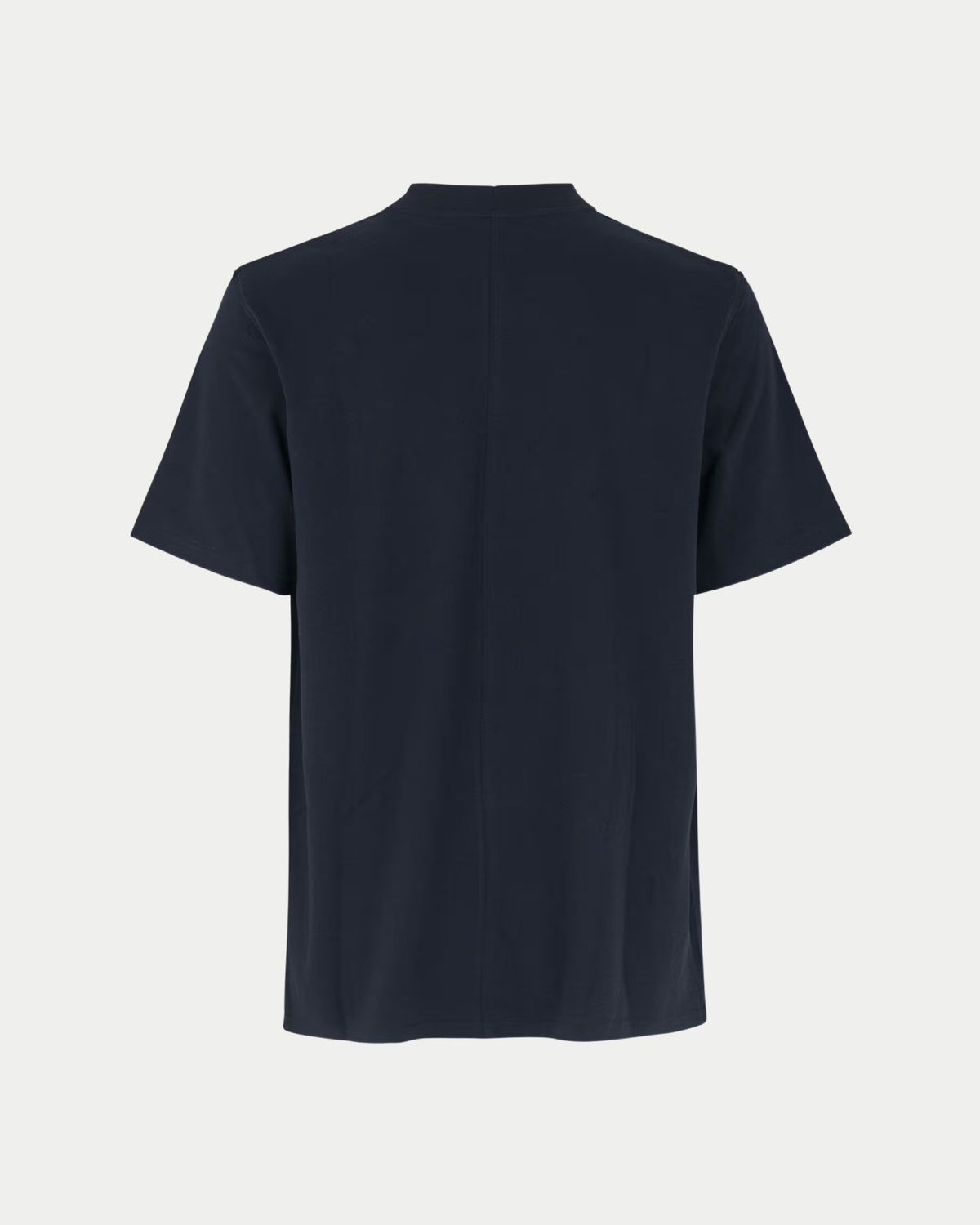 Samsøe Samsøe Norsbro T-shirt Sky Captain — Door de hogere kraag, zorgt hij voor iets T-shirts | Stuen Store Tilburg