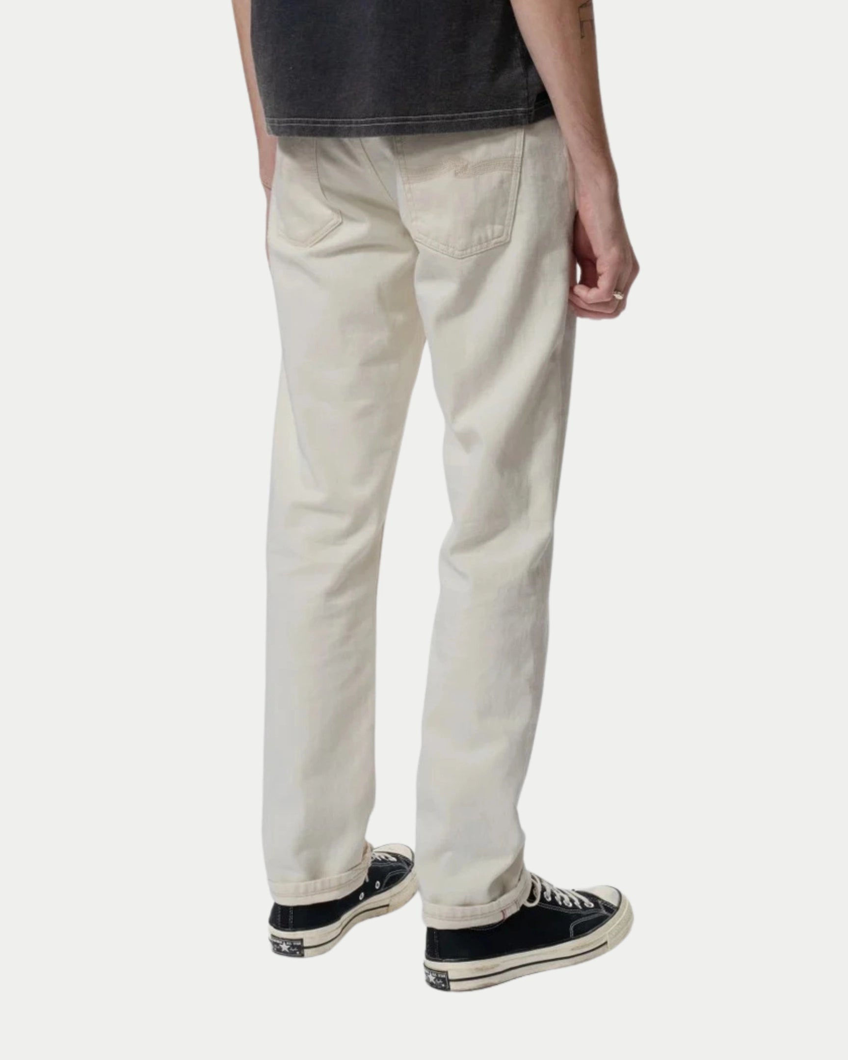 Gritty Jackson Ivory Selvage