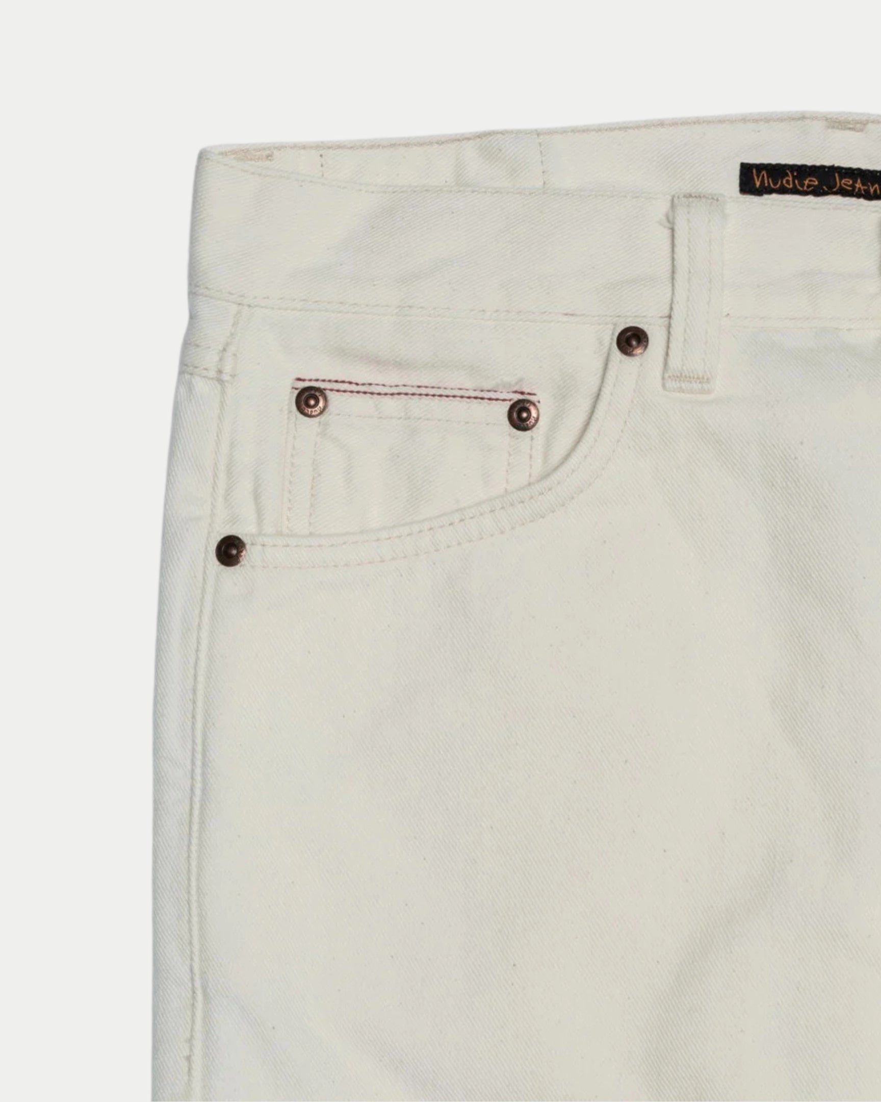 Gritty Jackson Ivory Selvage