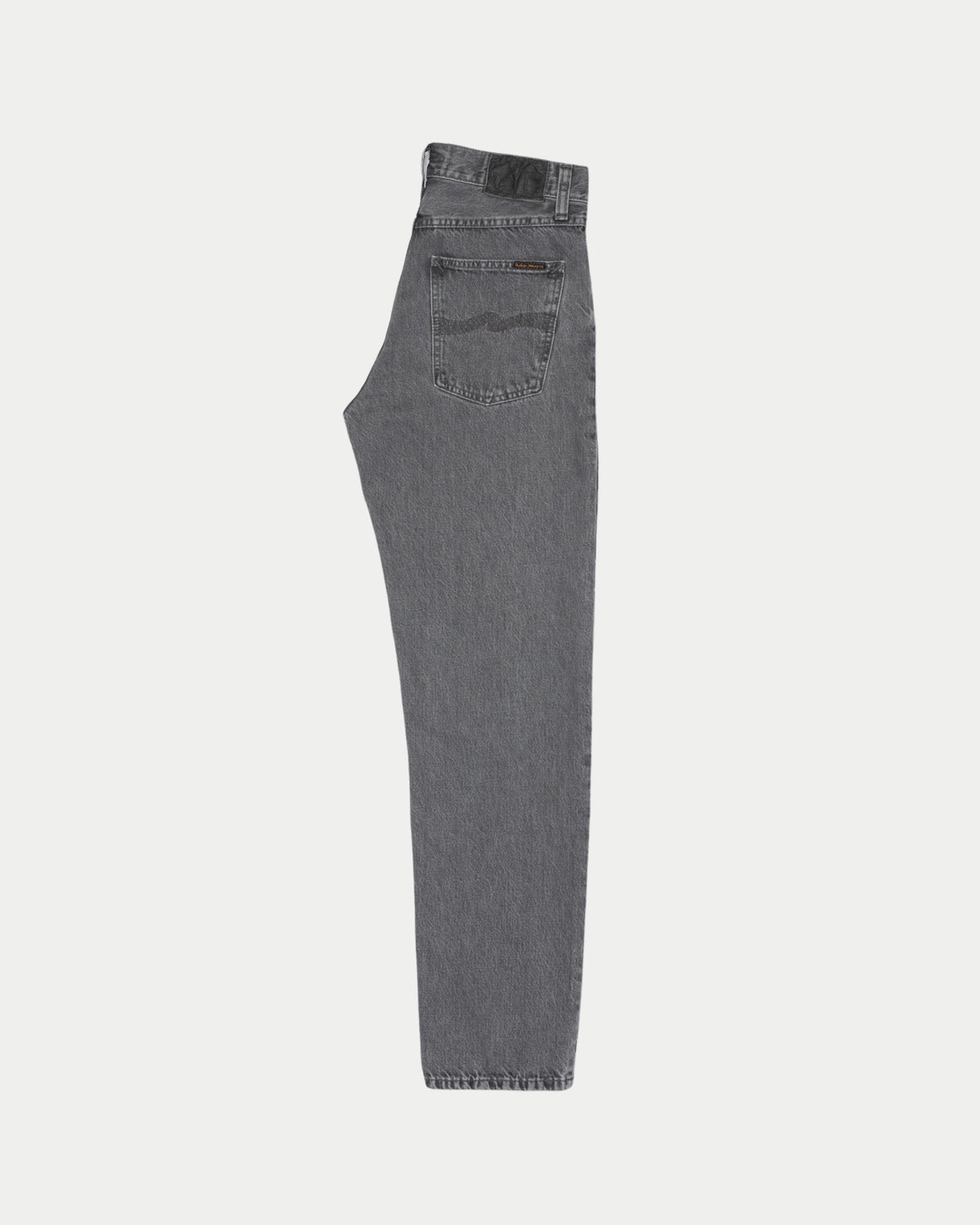 Nudie Jeans Rad Rufus Ash Grey — High-waist regular fit, 100% biologisch katoen Jeans | Stuen Store Tilburg