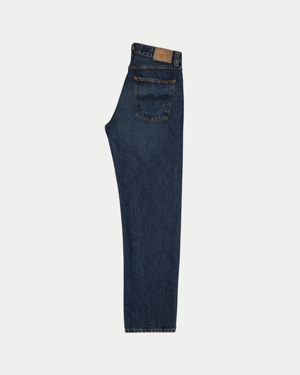 Nudie Jeans Rad Rufus Blue Soil — Regular straight fit, 100% biologisch katoen Jeans | Stuen Store Tilburg