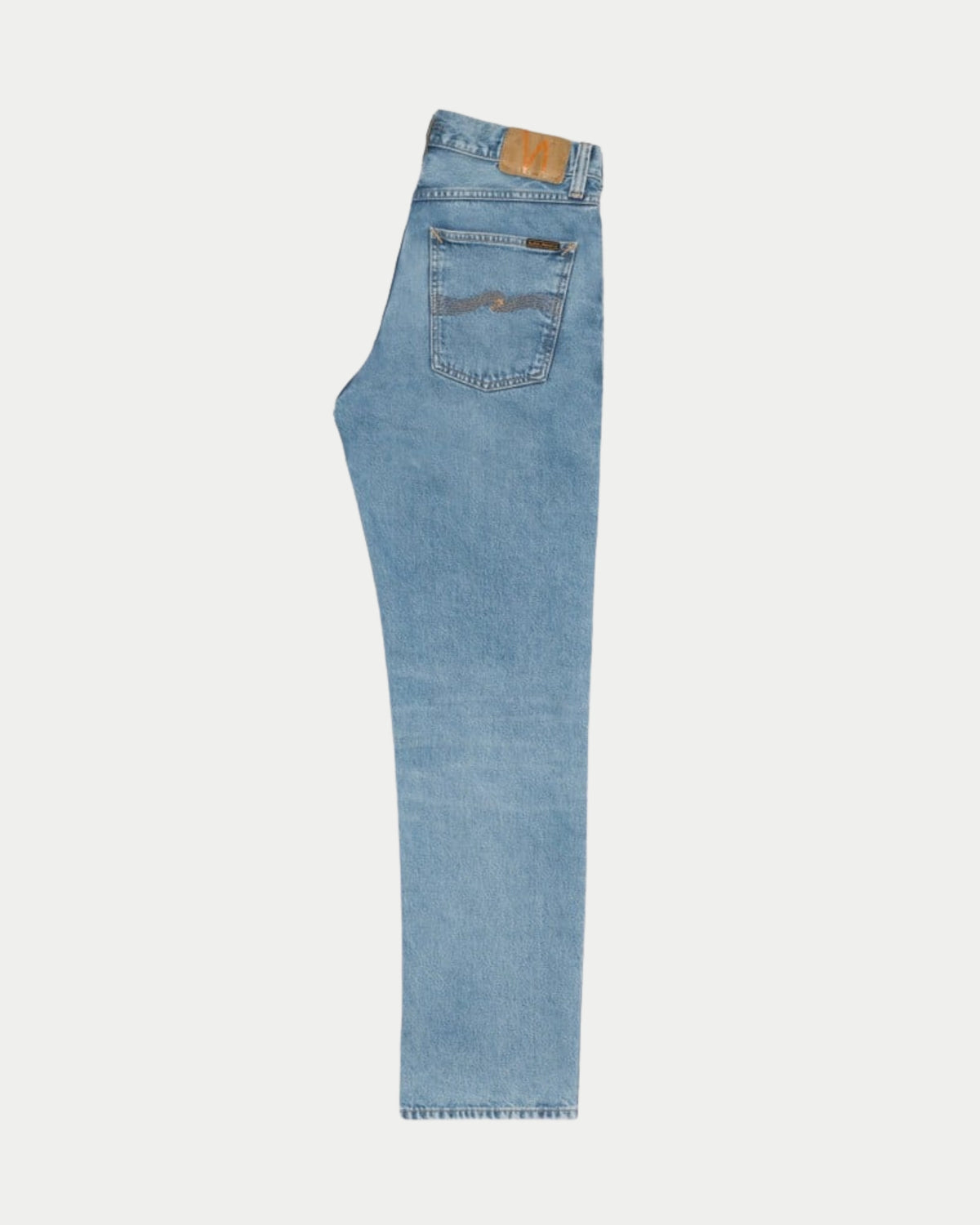 Nudie Jeans Rad Rufus Desert Light Blue — High-waist regular fit, denim Jeans | Stuen Store Tilburg