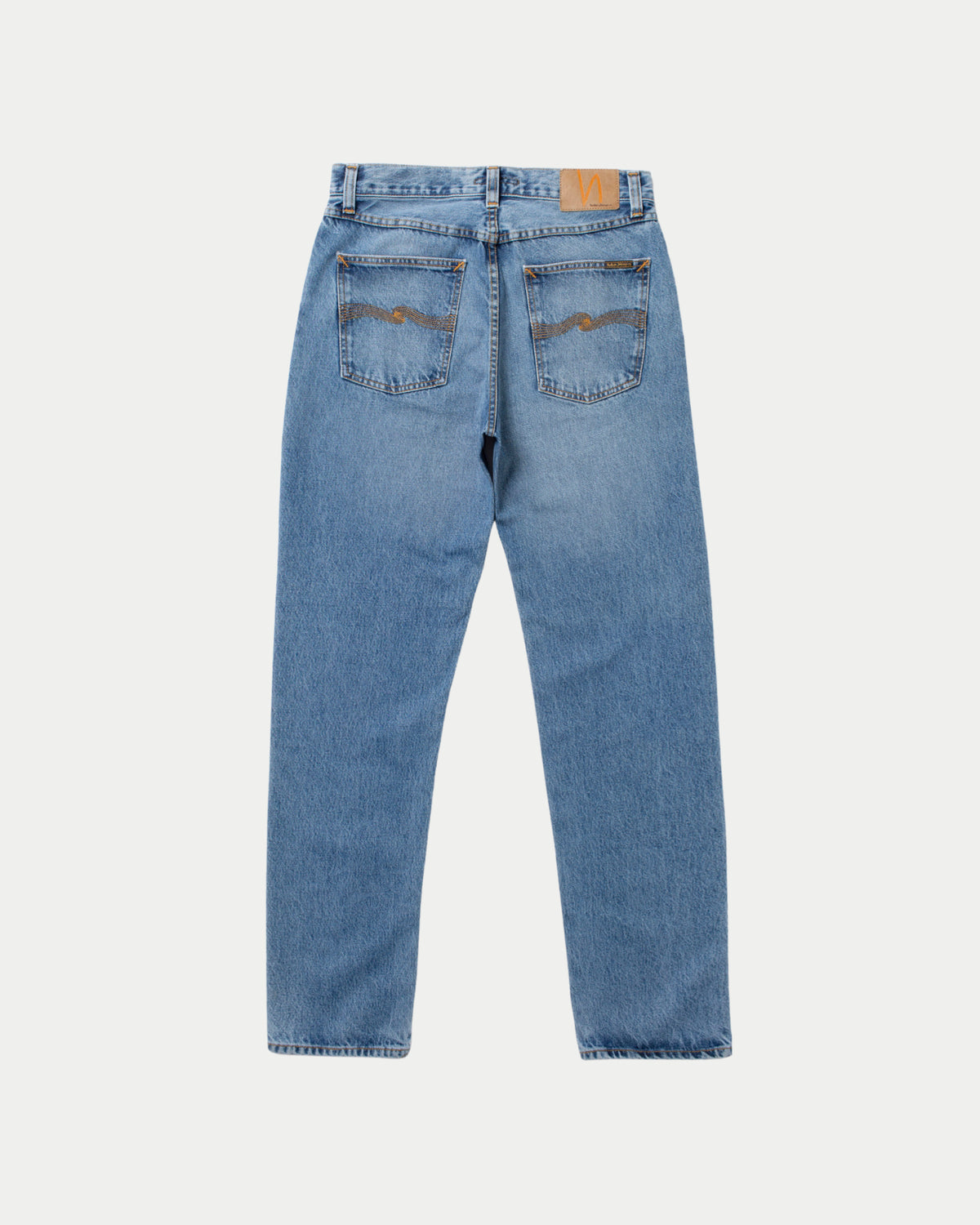Nudie Jeans Rad Rufus Indigo Blues — High-waist regular fit, organisch katoen Jeans | Stuen Store Tilburg