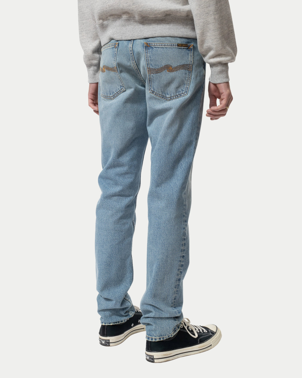 Nudie Jeans Steady Eddie II Long Lost — Regular fit, 100% organisch katoen Jeans | Stuen Store Tilburg