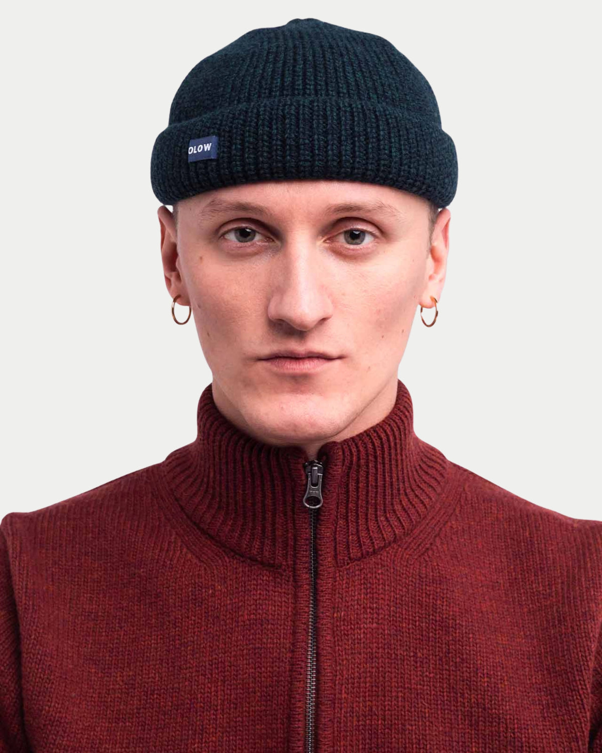Olow Calypso Beanie Green — Wol | Stuen Store Tilburg