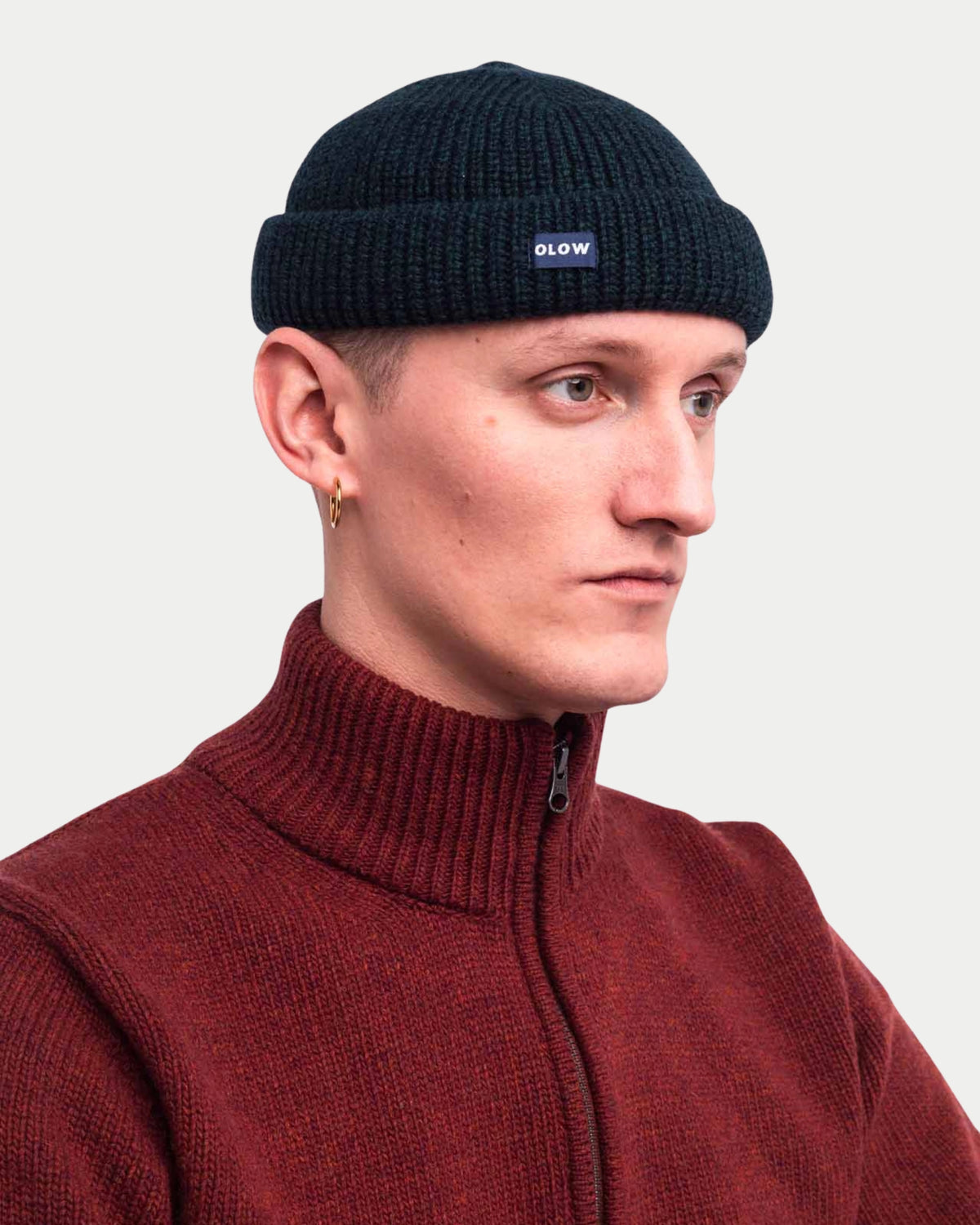 Olow Calypso Beanie Green — Wol | Stuen Store Tilburg