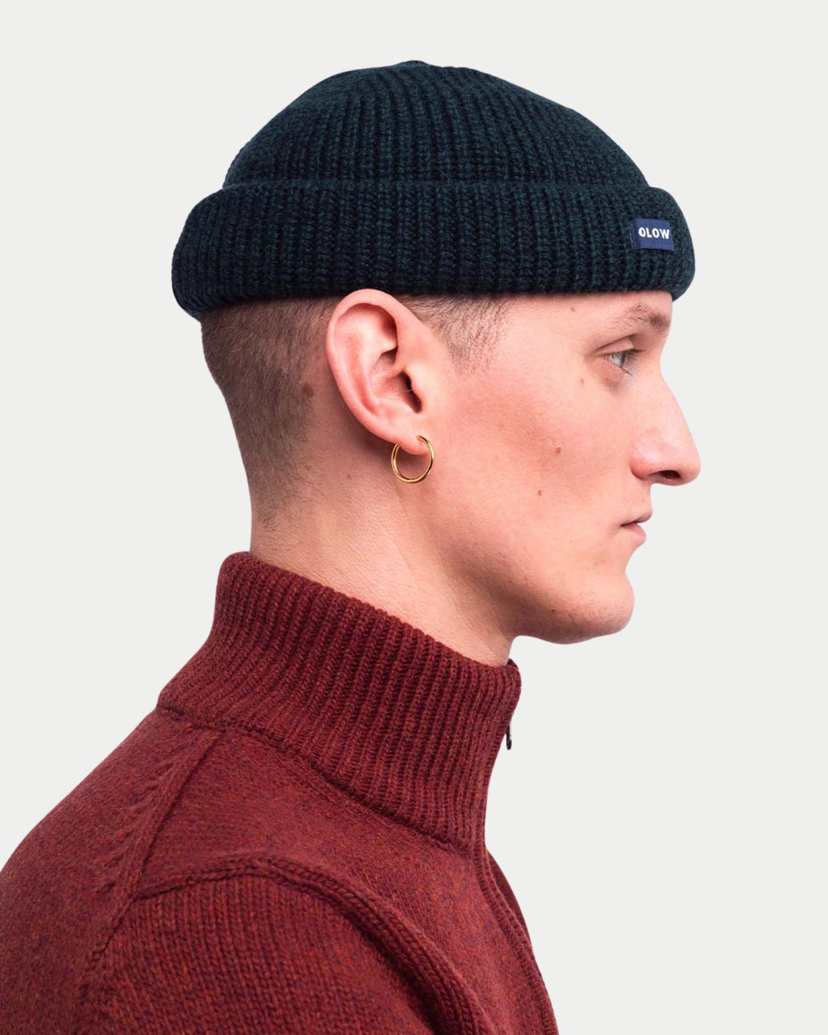 Olow Calypso Beanie Green — Wol | Stuen Store Tilburg