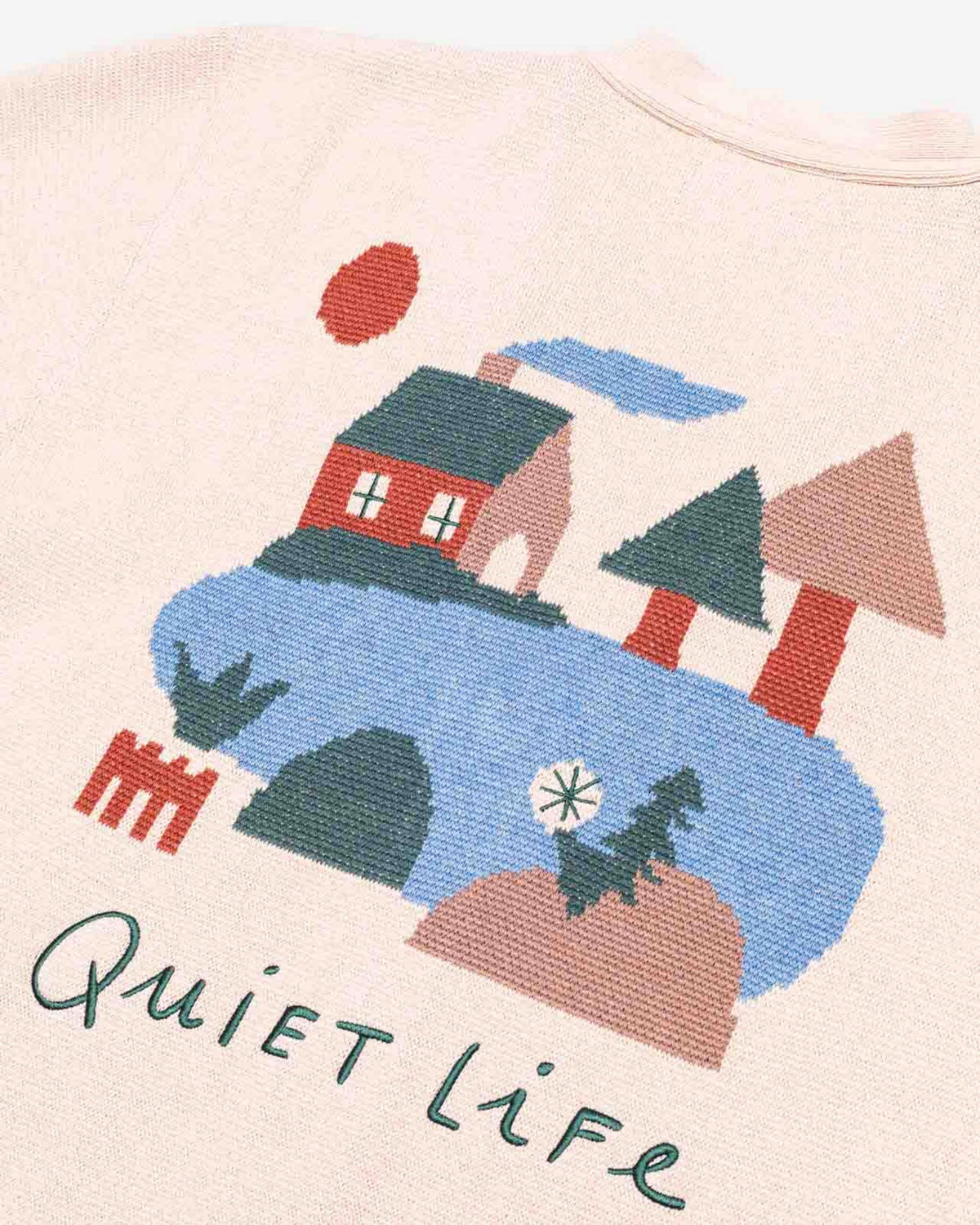 Olow Cardigan Quiet Life Beige — Met deze Quiet Life Cardigan is er niks | Stuen Store Tilburg