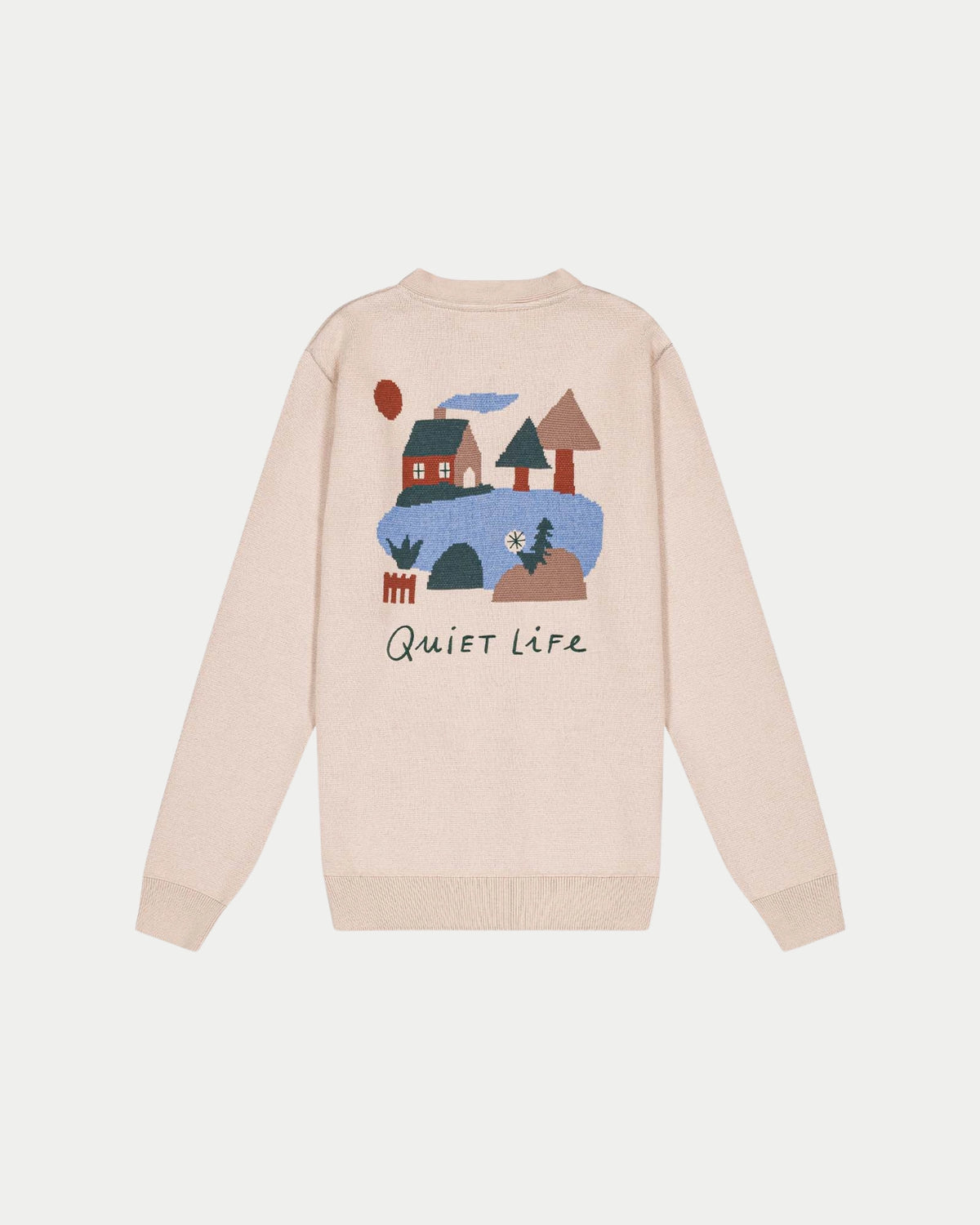 Olow Cardigan Quiet Life Beige — Met deze Quiet Life Cardigan is er niks | Stuen Store Tilburg