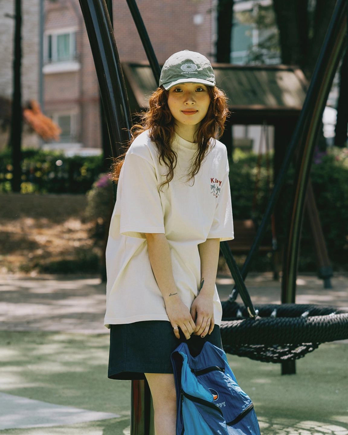 Kappy Palm Coast Half T-shirt Cream - Stuen Store Tilburg | De beste herenkleding en -accessoires