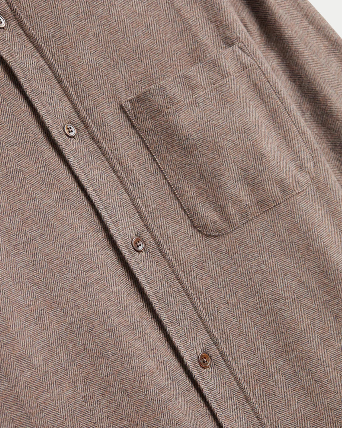 Portuguese Flannel Espiga Brown — heerlijke flanellen shirts worden al 4 generaties Overhemd | Stuen Store Tilburg