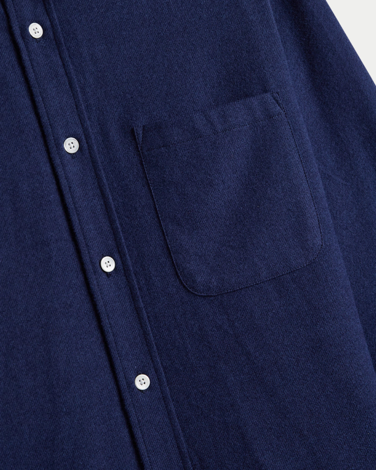 Portuguese Flannel Teca 2.0 Blue — heerlijke flanellen shirts worden al 4 generaties Overhemd | Stuen Store Tilburg