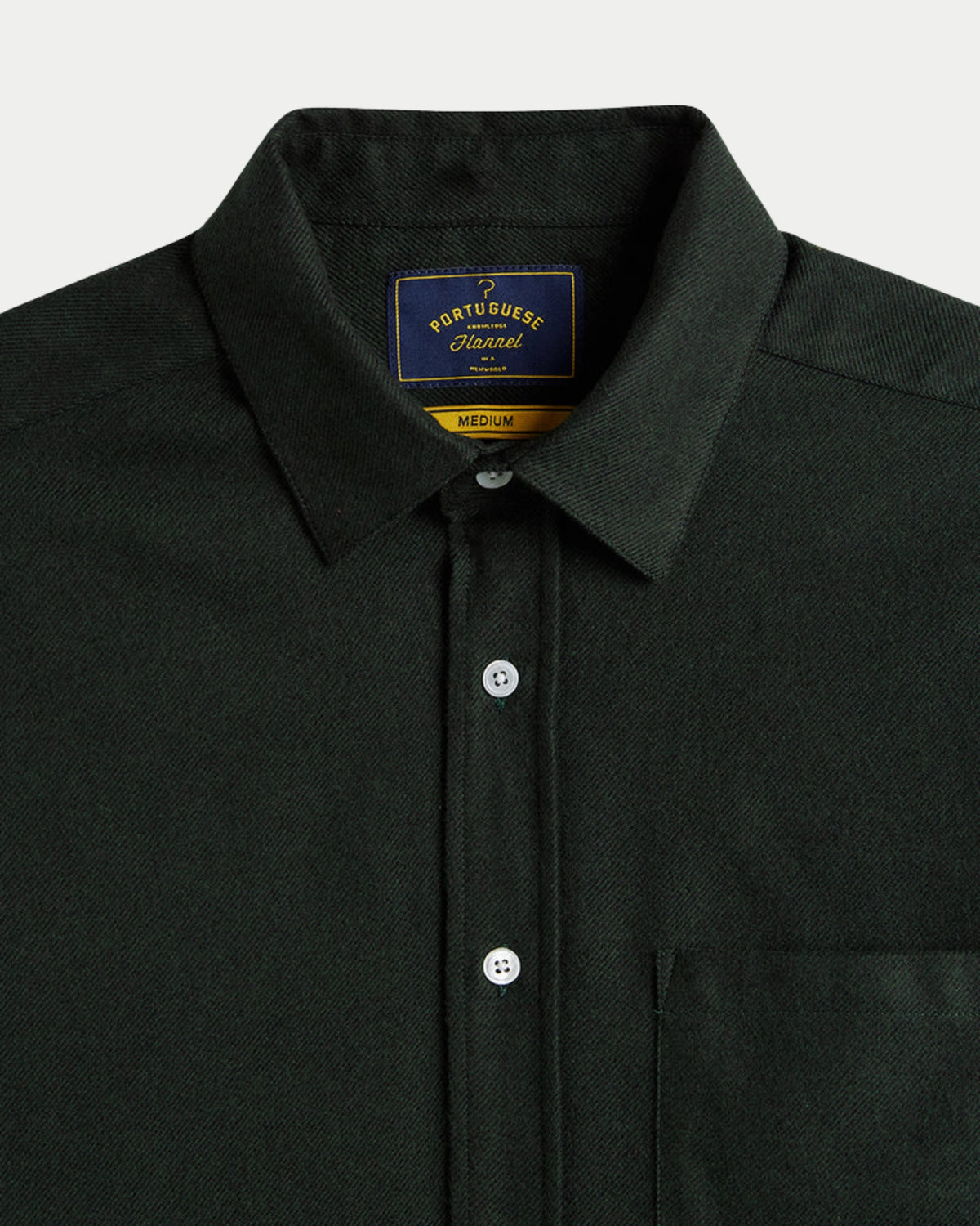 Portuguese Flannel Teca 2.0 Forest — heerlijke flanellen shirts worden al 4 generaties Overhemd | Stuen Store Tilburg