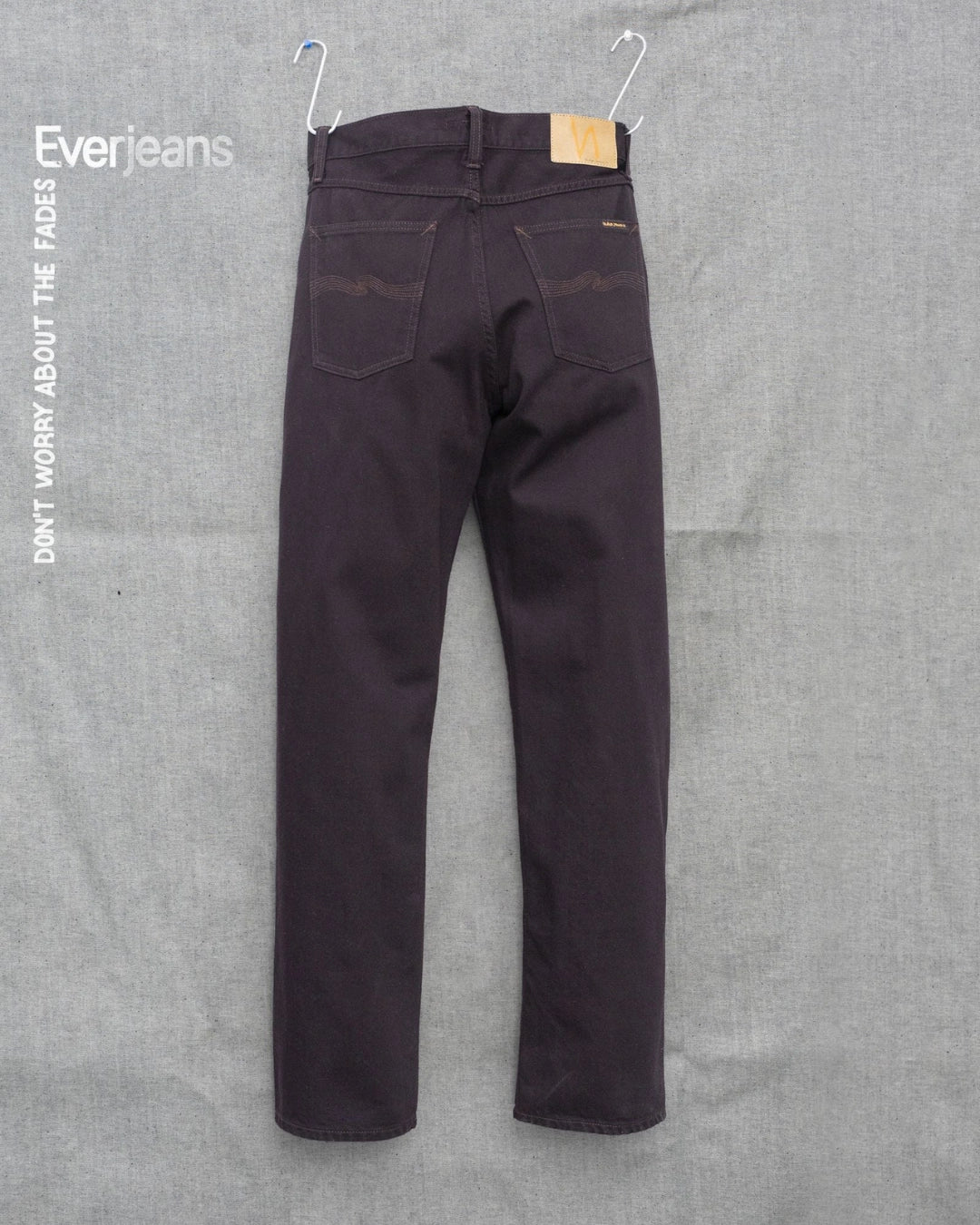 Nudie Jeans Rad Rufus Everbrown, Regular straight fit bruine spijkerbroek | Stuen Store Tilburg