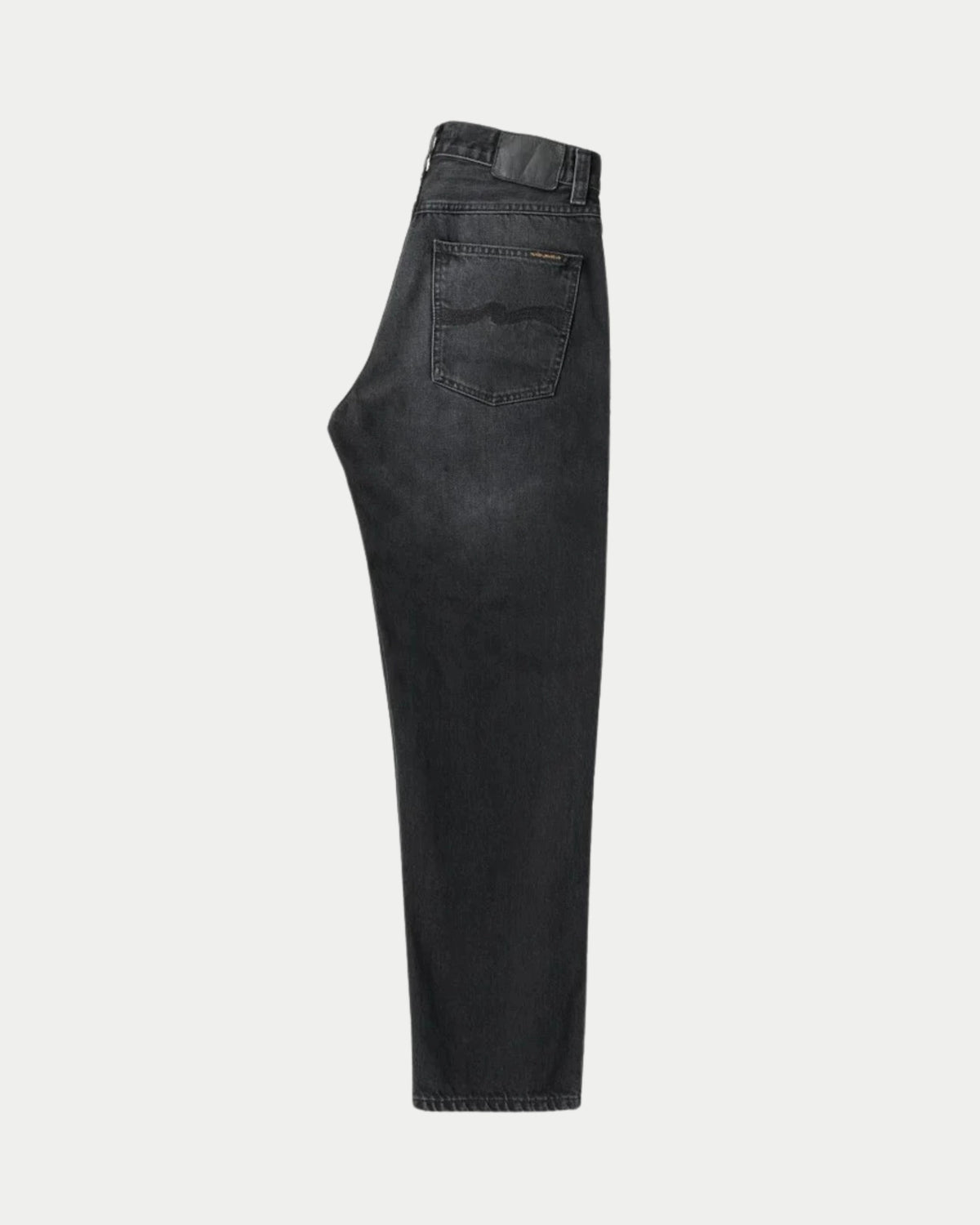 Nudie Jeans Rad Rufus Vintage Black — High-waist regular fit, 100% biologisch katoen Jeans | Stuen Store Tilburg
