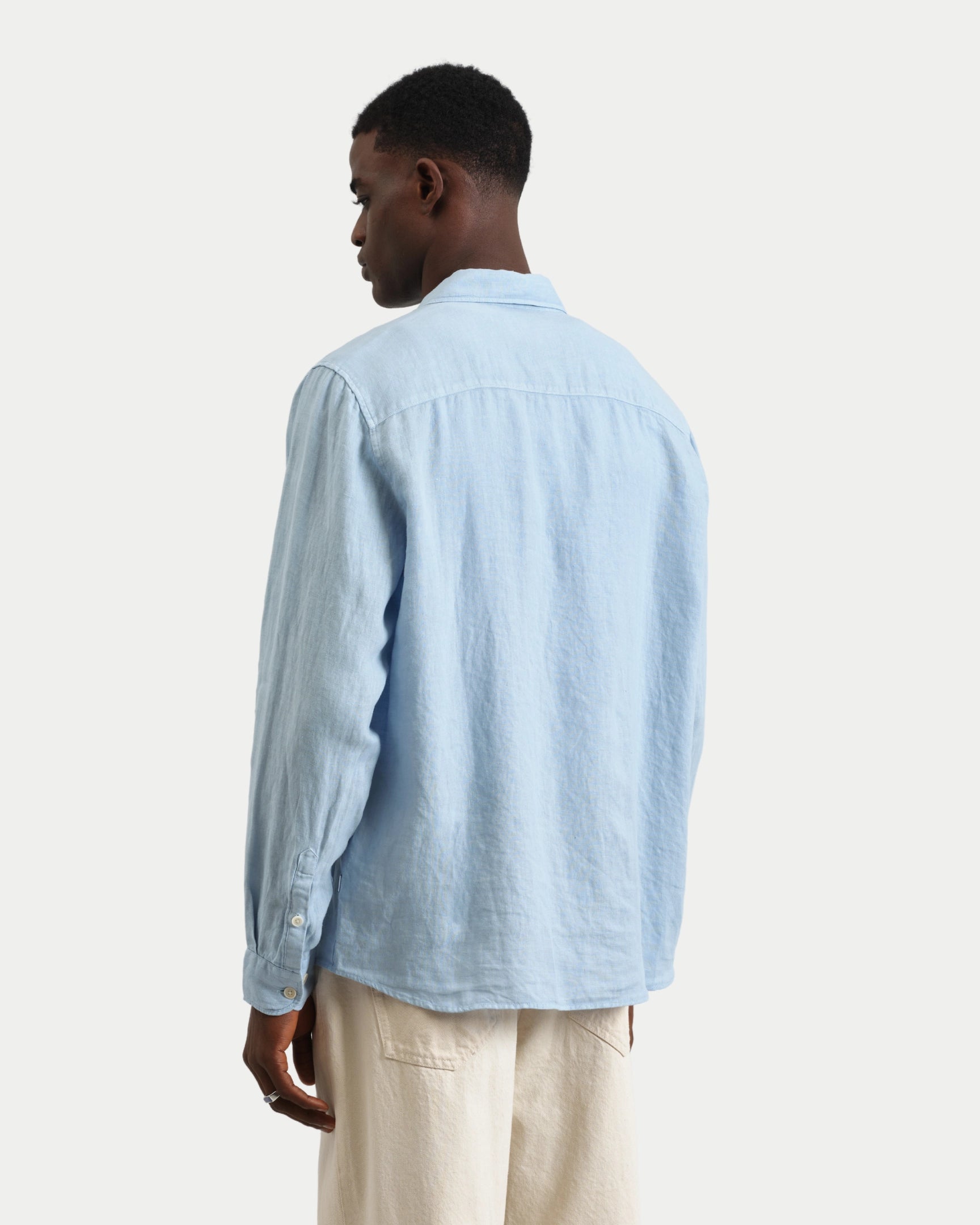 Rove Linen Shirt Light Blue