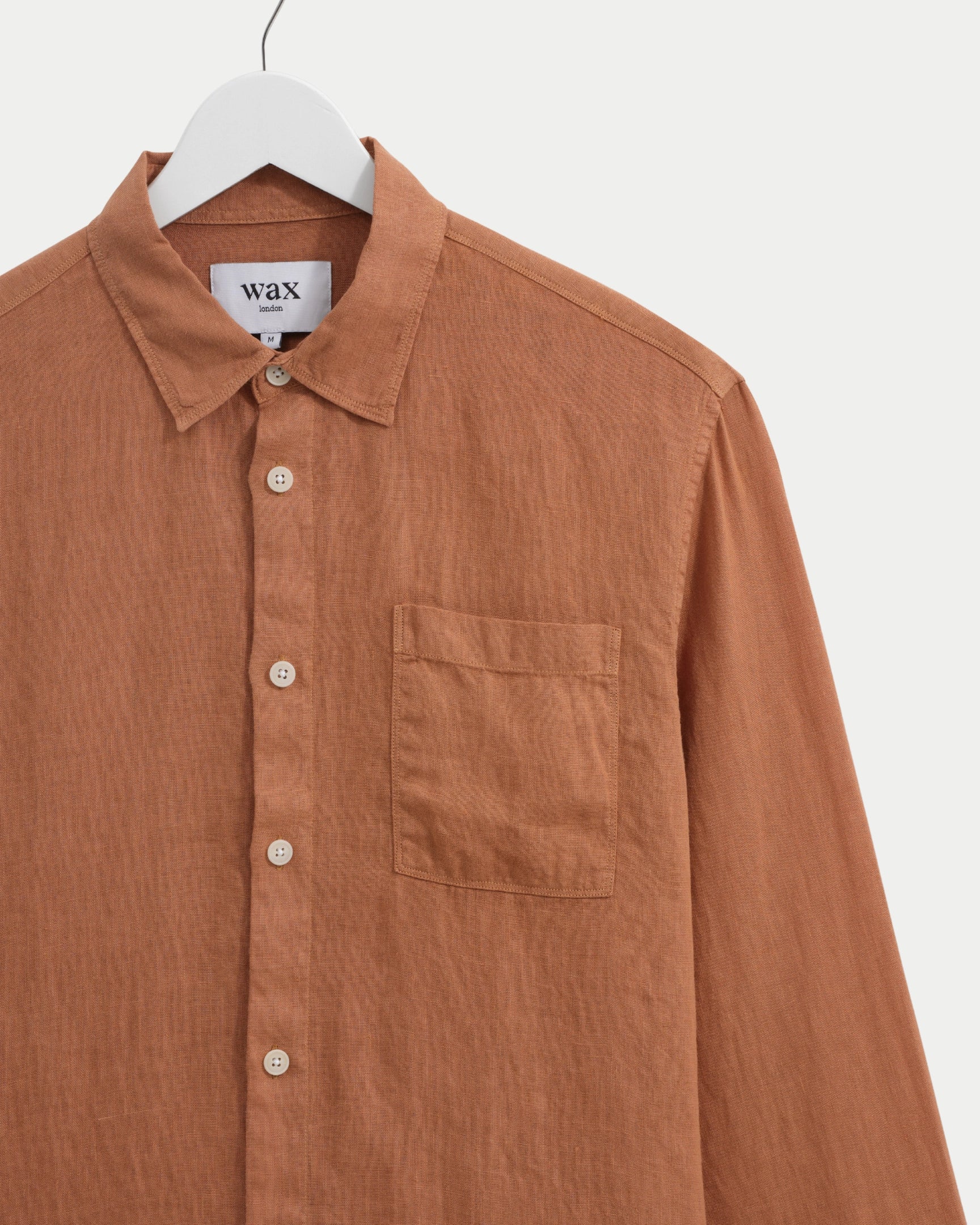 Rove Linen Shirt Light Brown