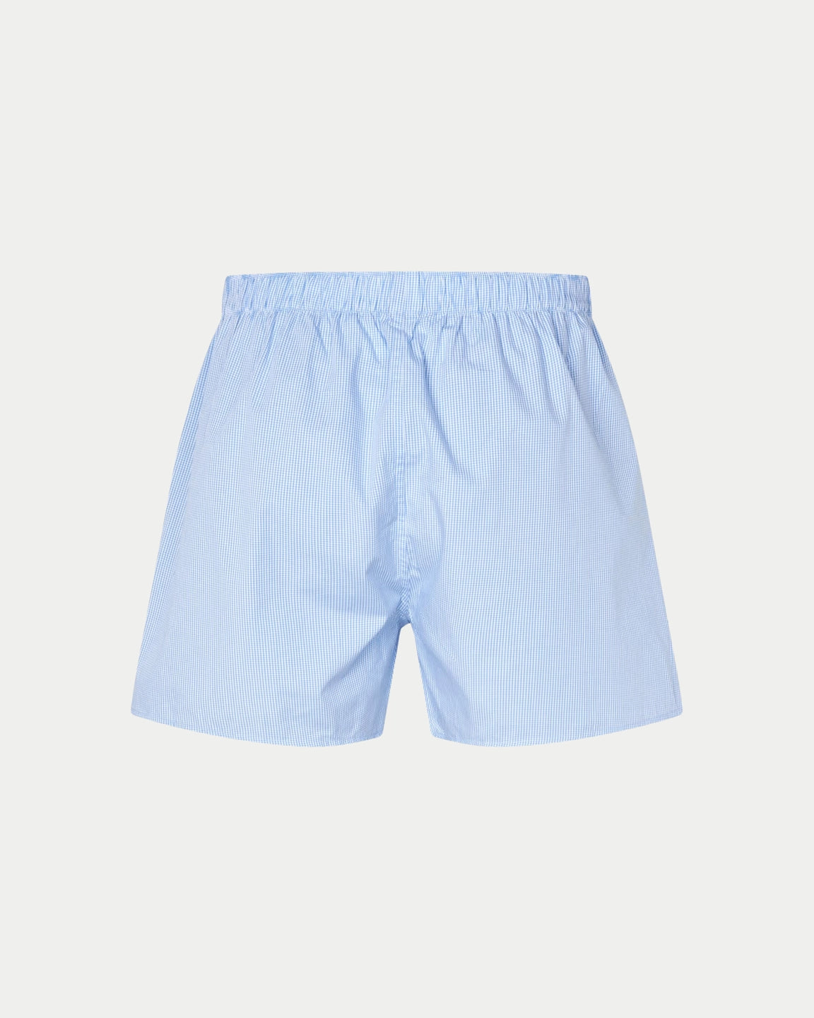 Samsøe Samsøe Satyson Boxer 2-pack Light Blue Striped/C — Normale pasvorm, zacht 100% biologisch katoen | Stuen Store Tilburg