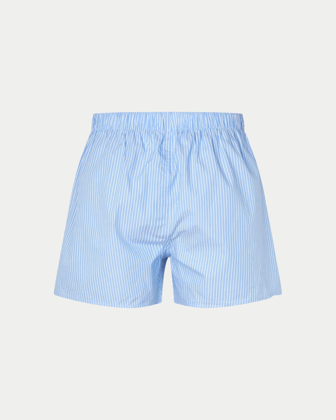 Samsøe Samsøe Satyson Boxer 2-pack Light Blue Striped/C — Normale pasvorm, zacht 100% biologisch katoen | Stuen Store Tilburg