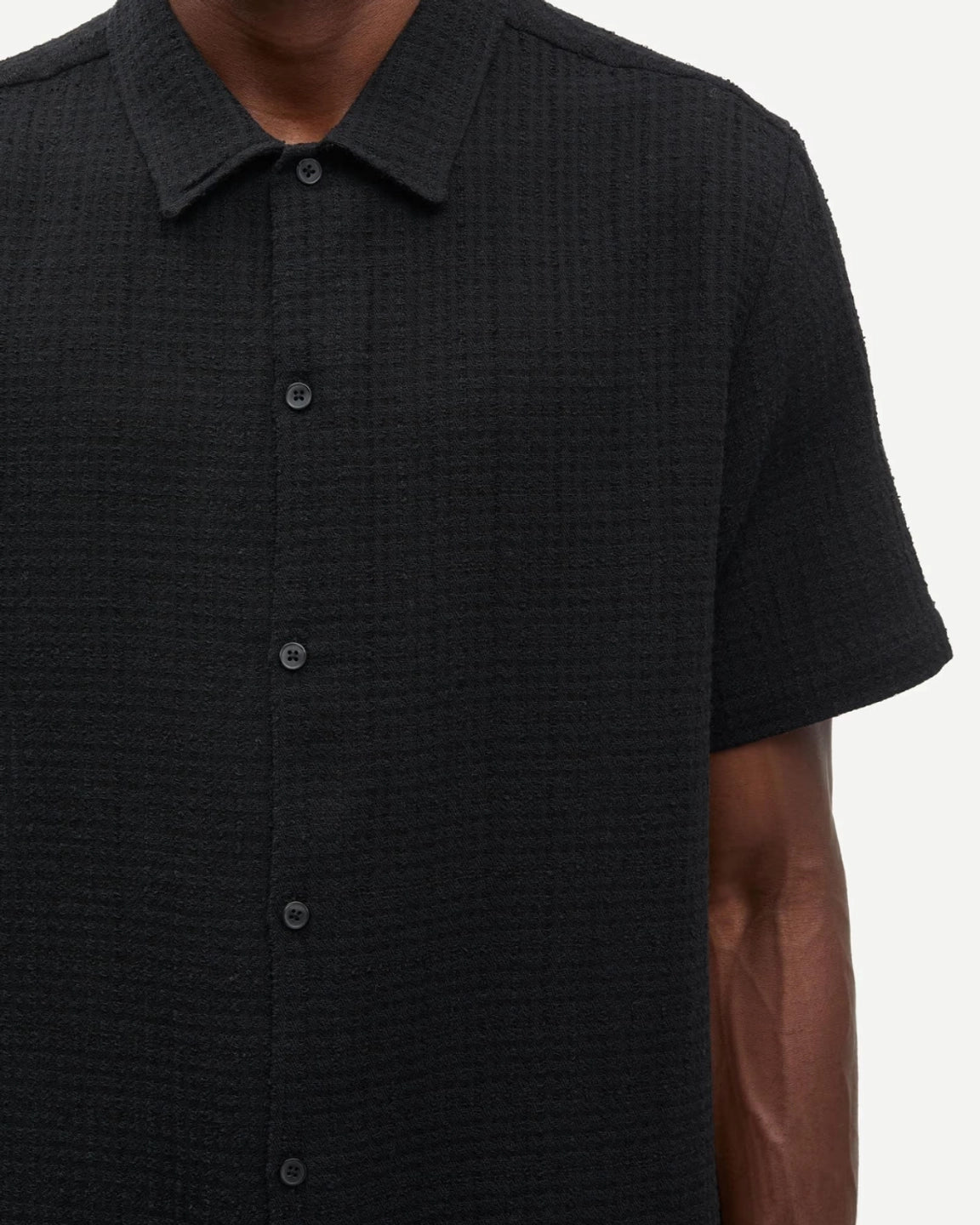Samsøe Samsøe Saavan JX Shirt Black - Stuen Store Tilburg | De beste herenkleding en -accessoires in Tilburg
