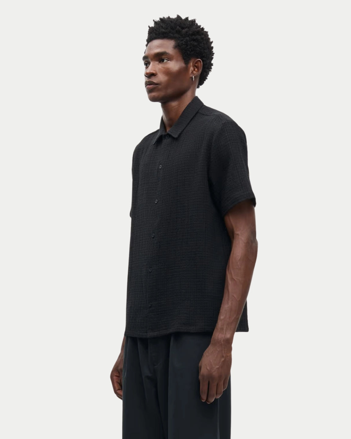 Samsøe Samsøe Saavan JX Shirt Black - Stuen Store Tilburg | De beste herenkleding en -accessoires in Tilburg