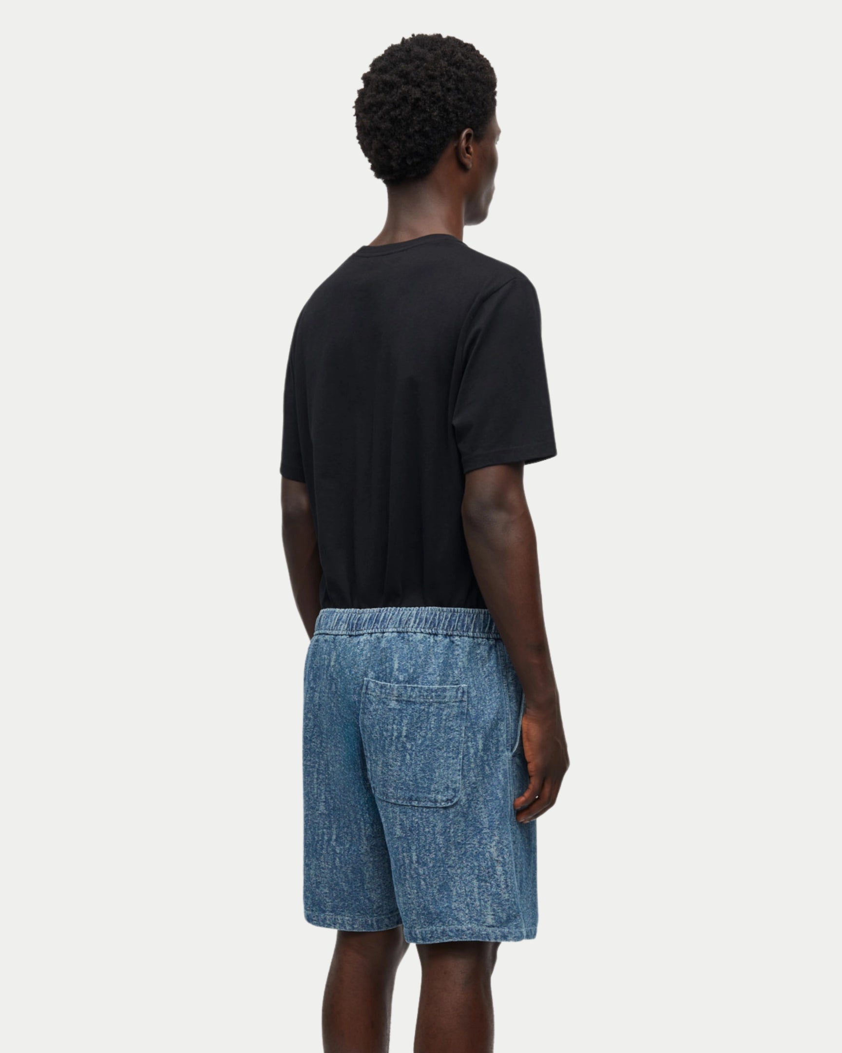Sajabari Shorts Washed Denim