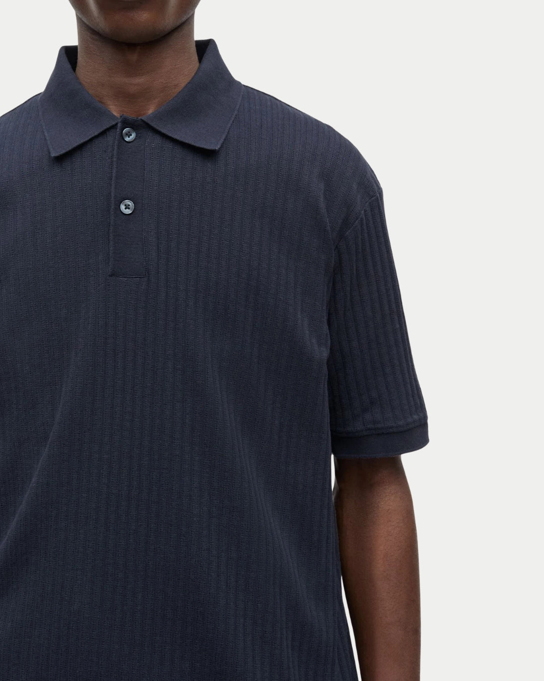 Sarowan Strickpolo Insignia Blau